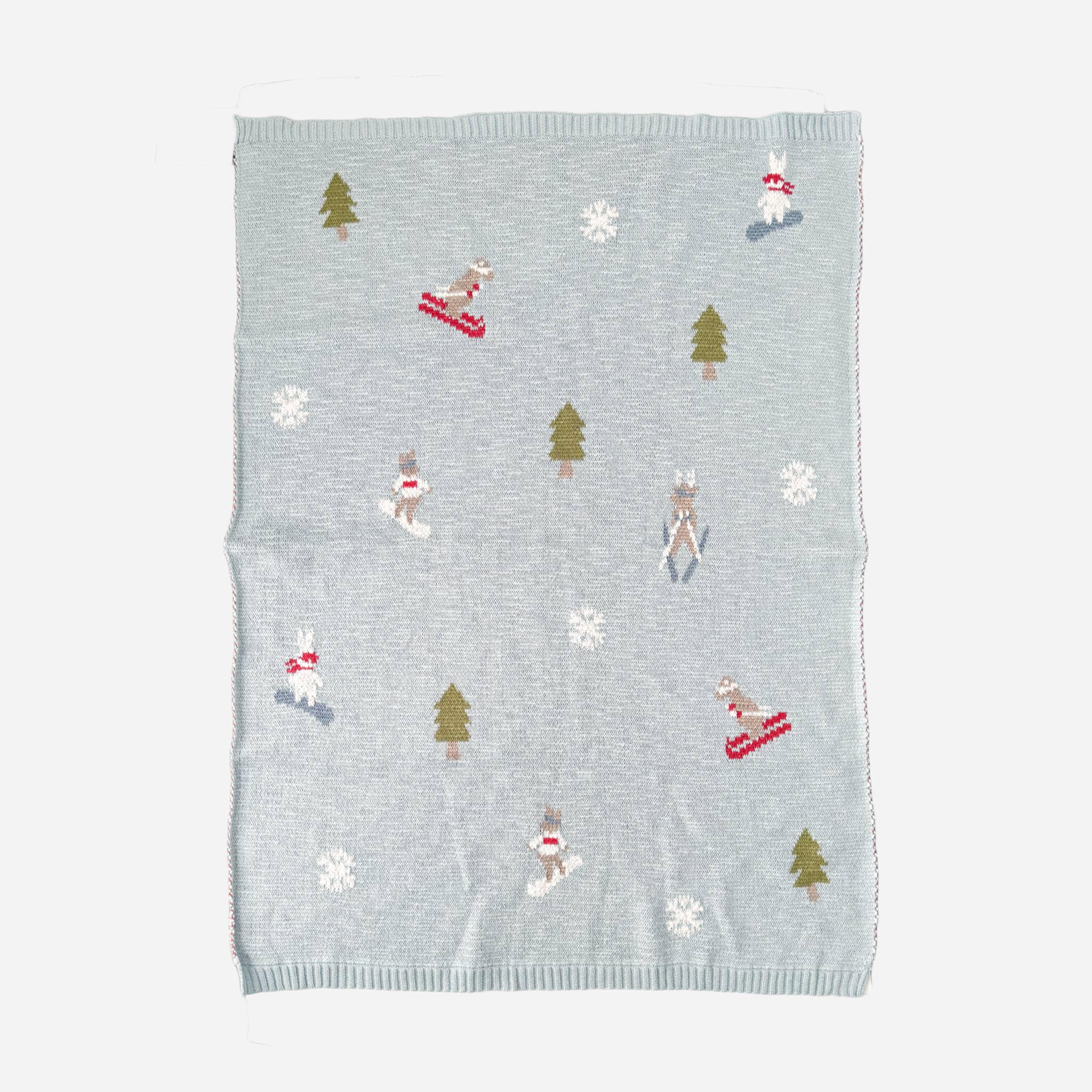 Cozy Cotton Baby Ski Blanket