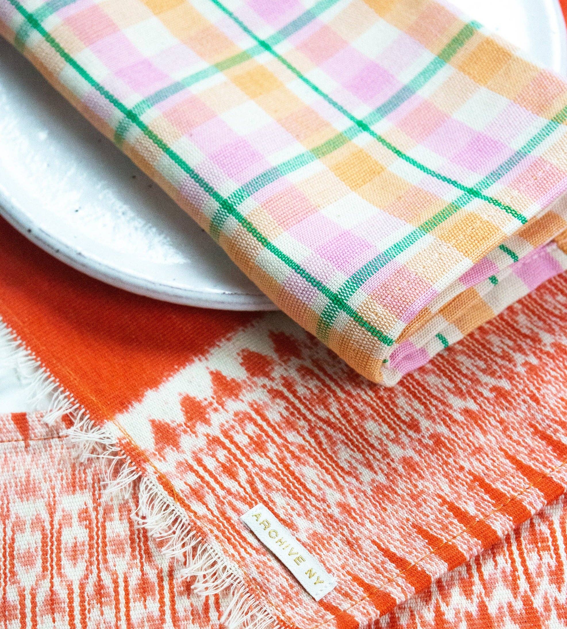 Marguerite Plaid Napkin