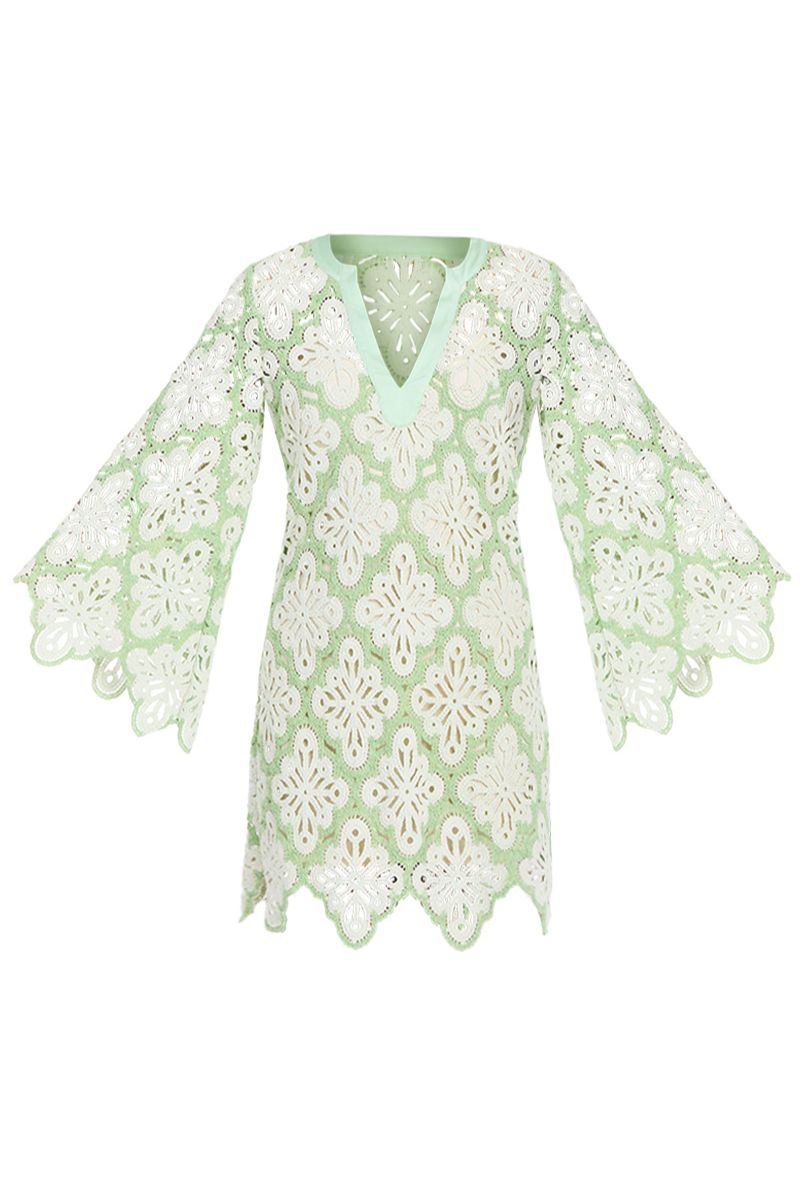 palermo mini dress Palermo Scallop Mini Dress