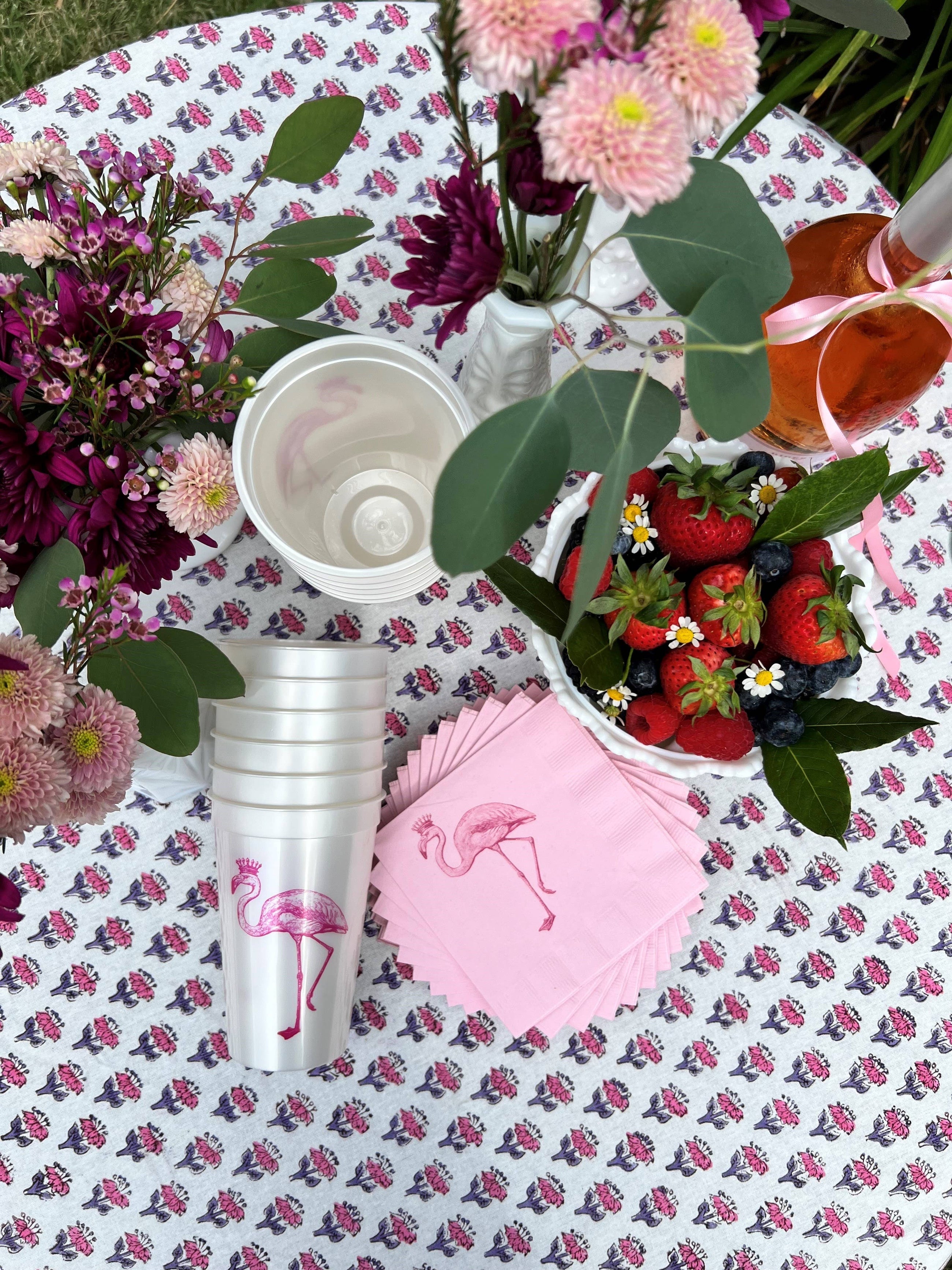 Royal Flamingo Napkins