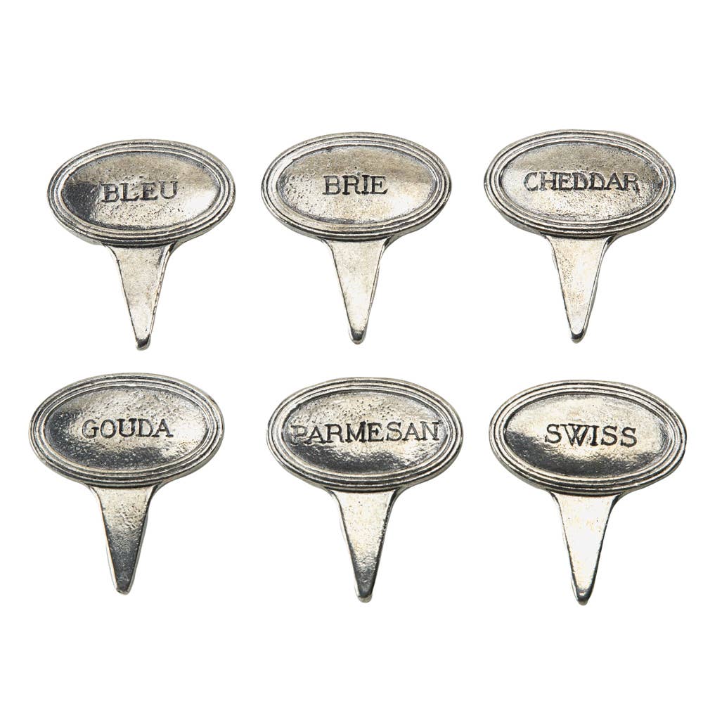 Set of 6 Formaggio Markers