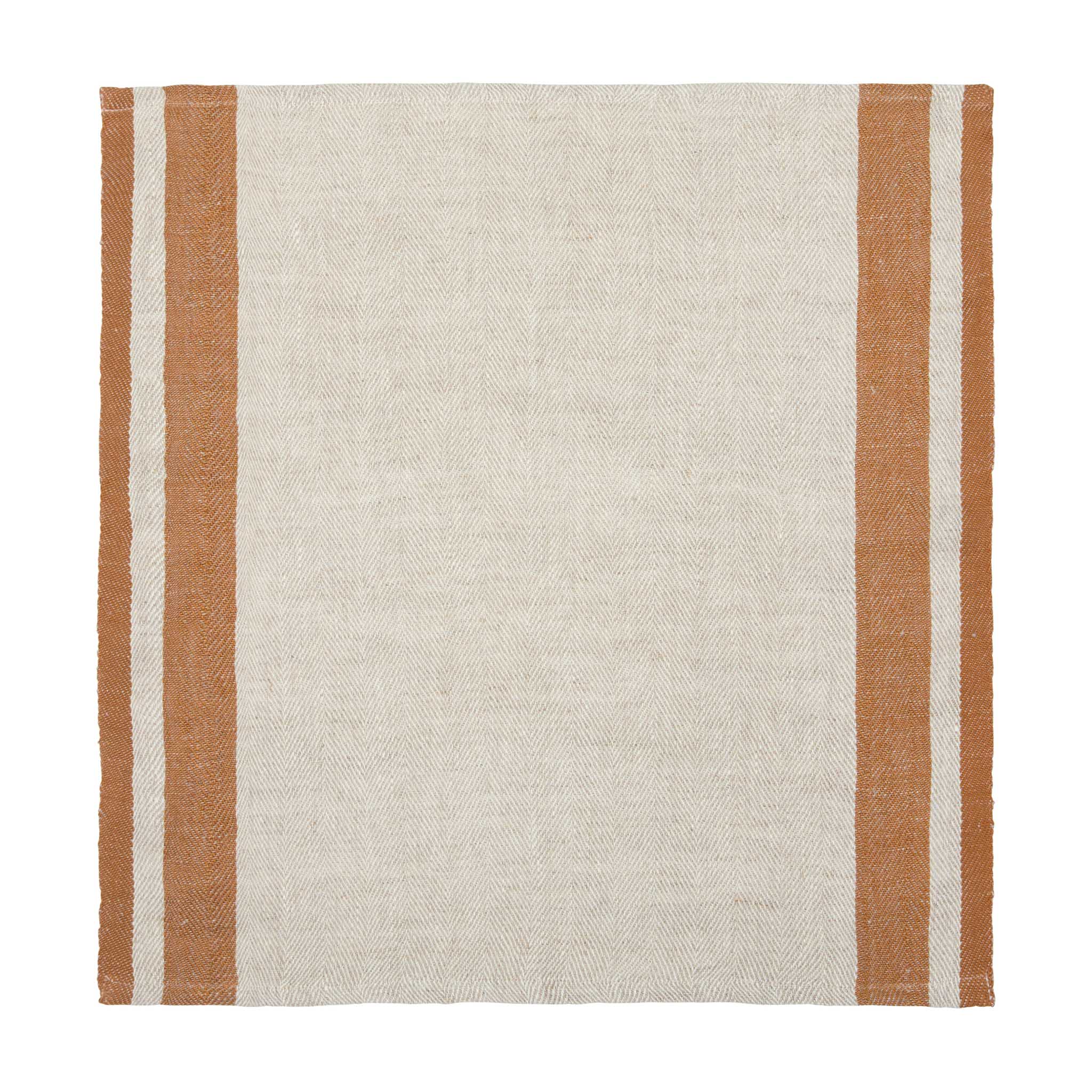 Classic Natural & Mustard Napkins