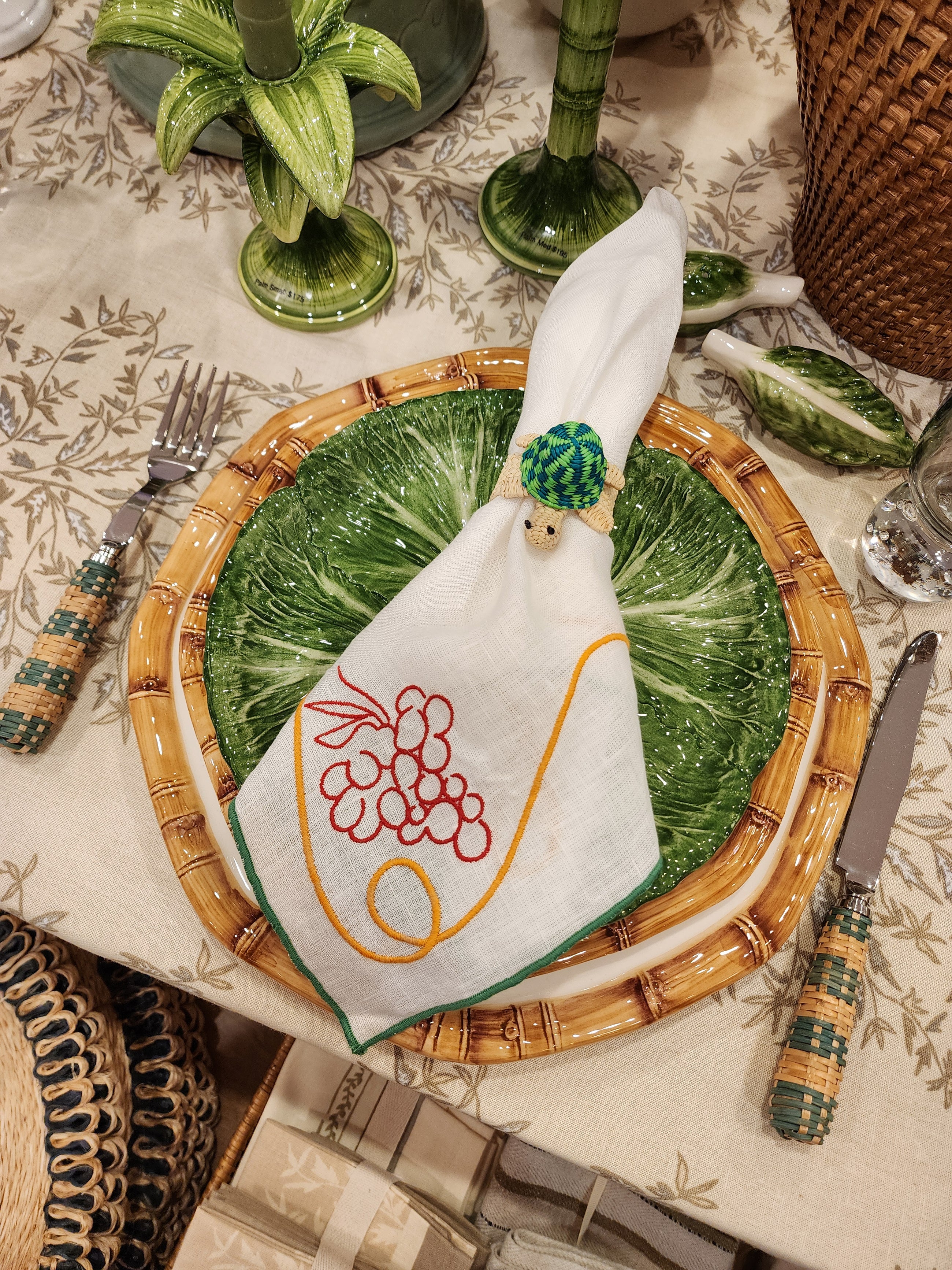 Green Radicchio Plates