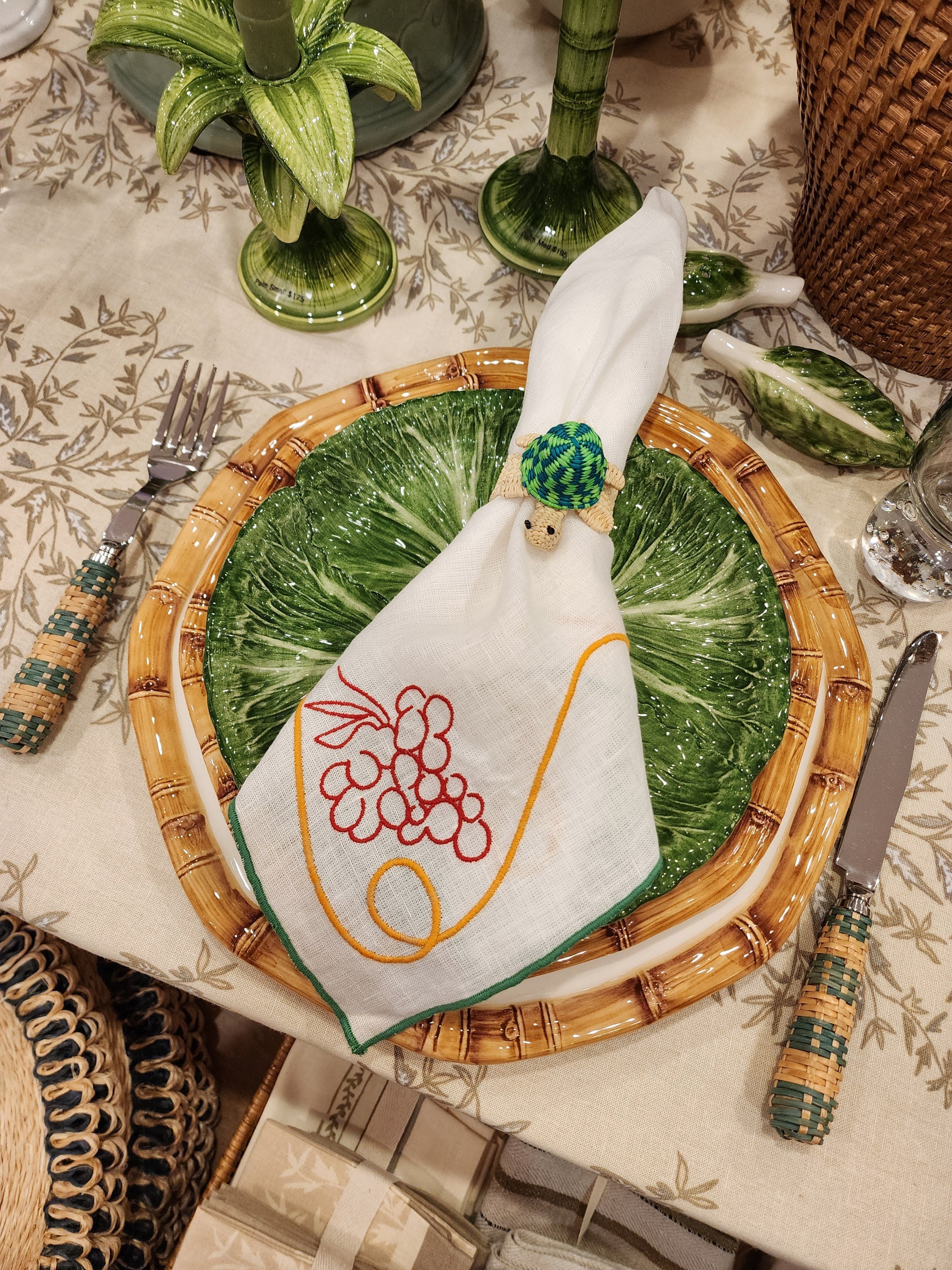 Green Radicchio Plates