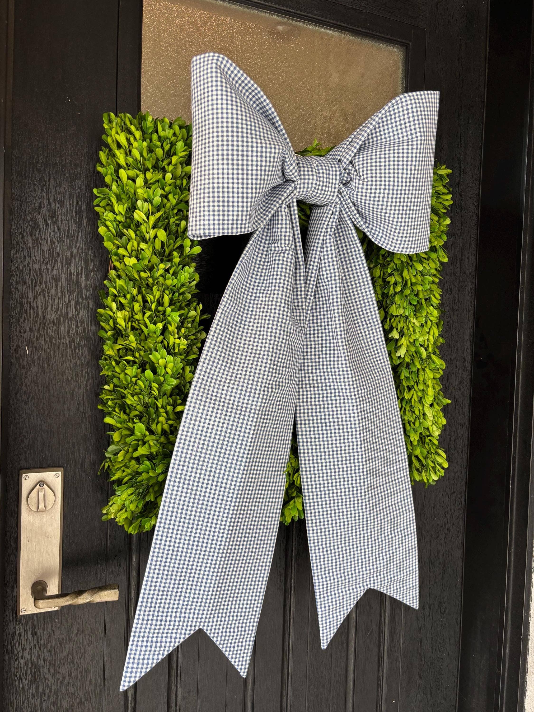 The Summer Gingham Bow