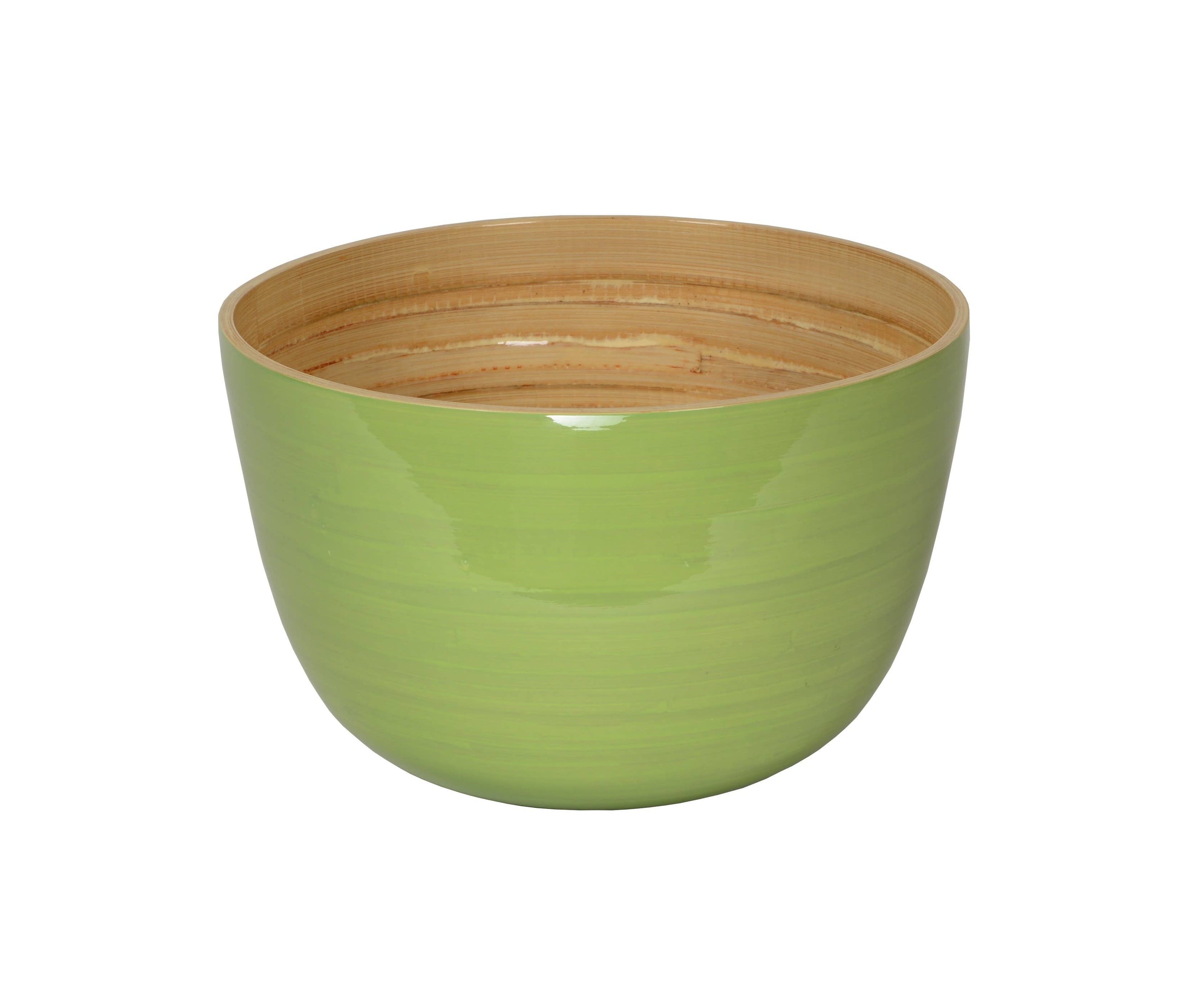 Bamboo Serving Bowl: White