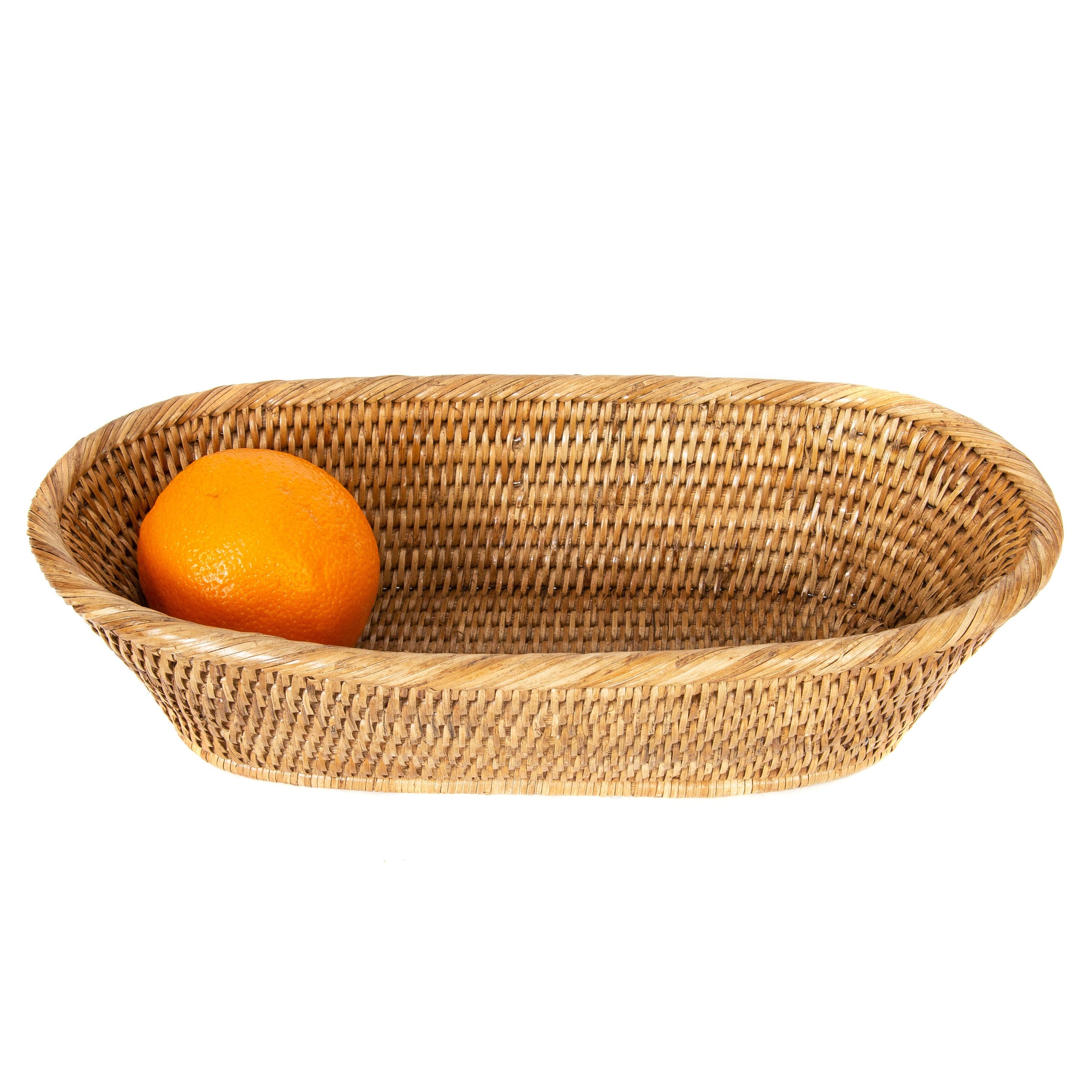 Rattan Oval Bread Basket