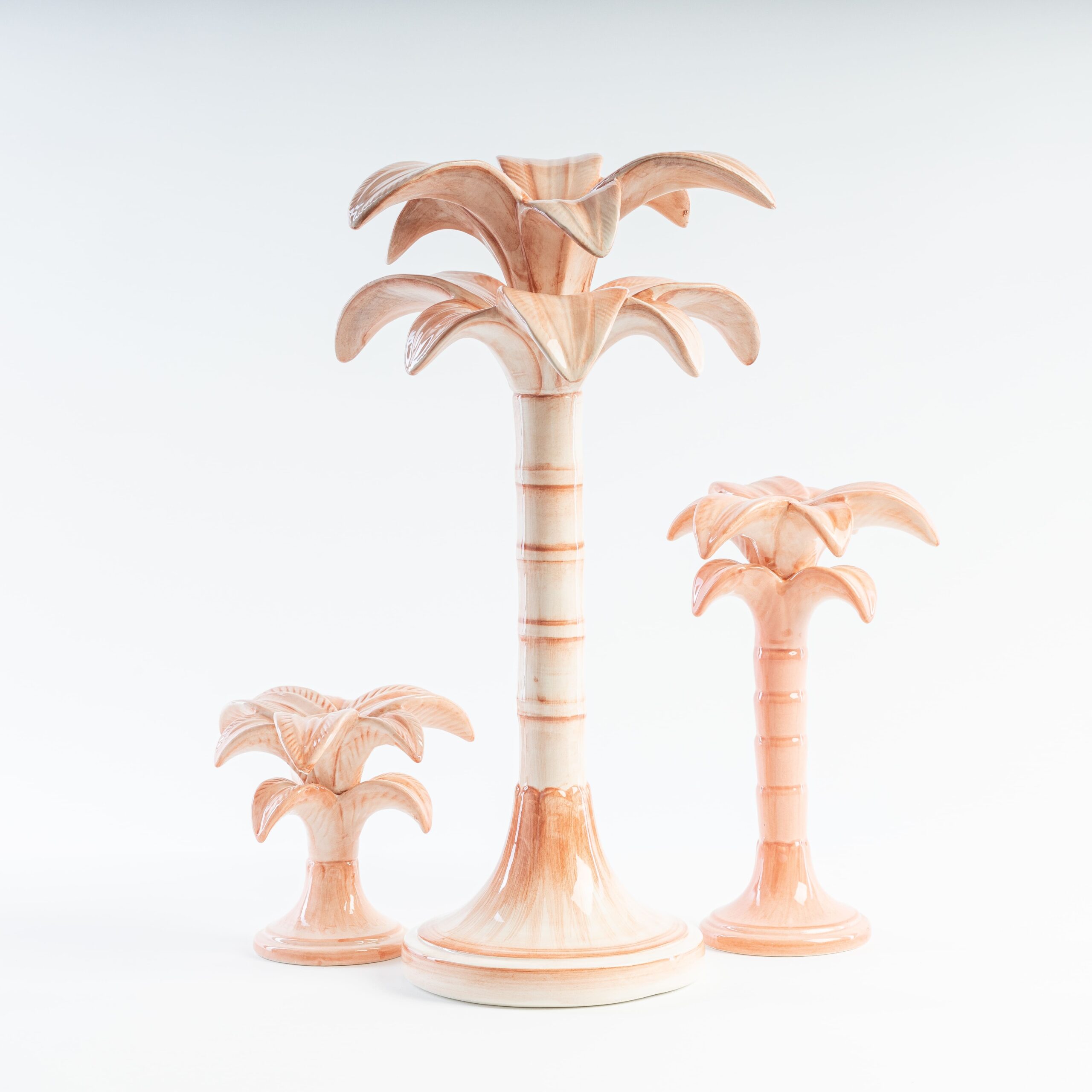 Italian Palm Candle Holder