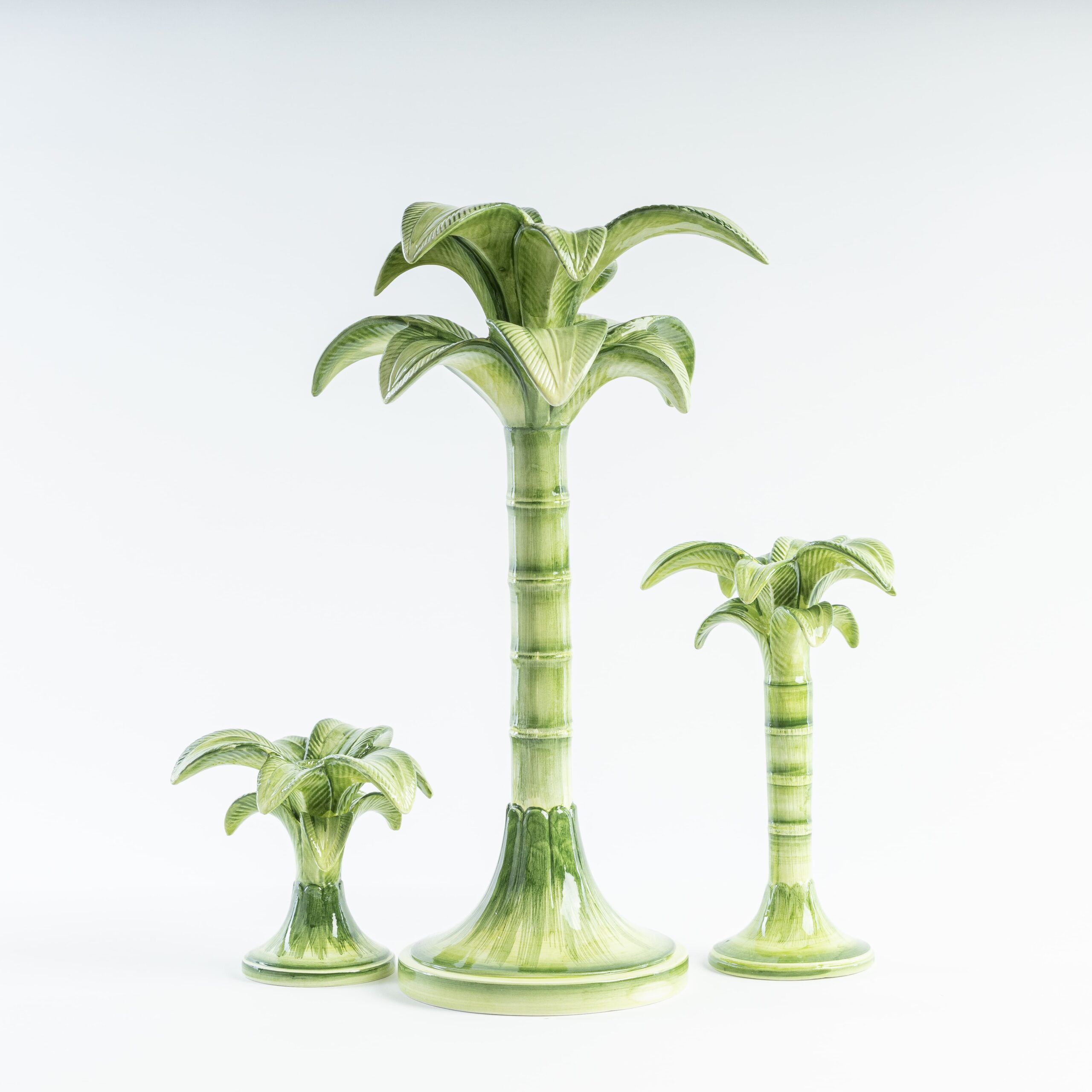 Italian Palm Candle Holder
