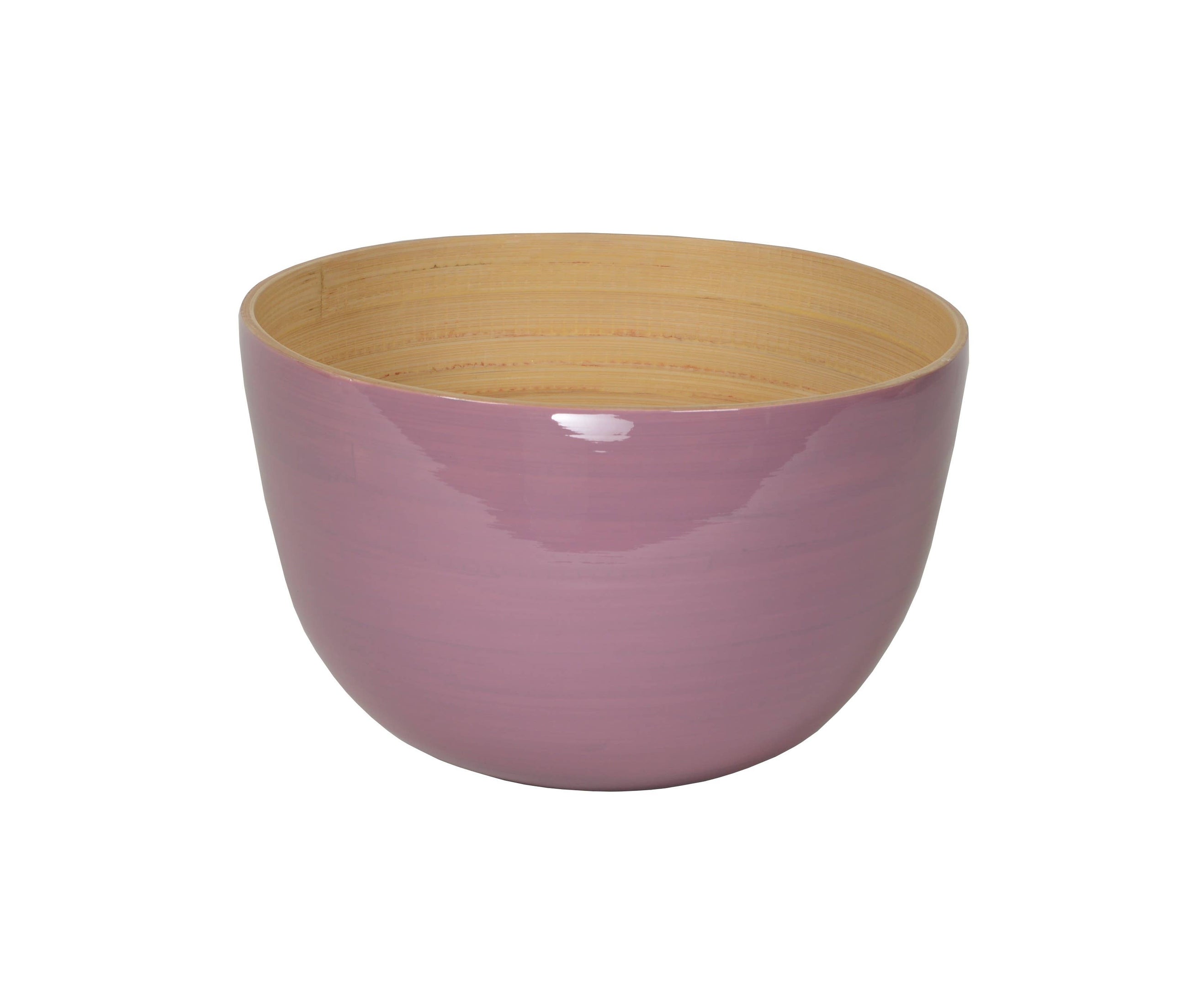 Bamboo Serving Bowl: White