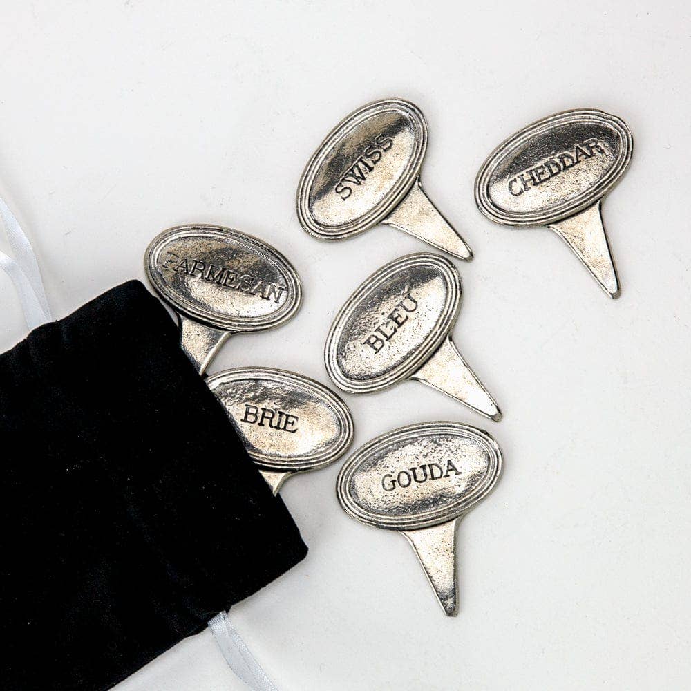 Set of 6 Formaggio Markers