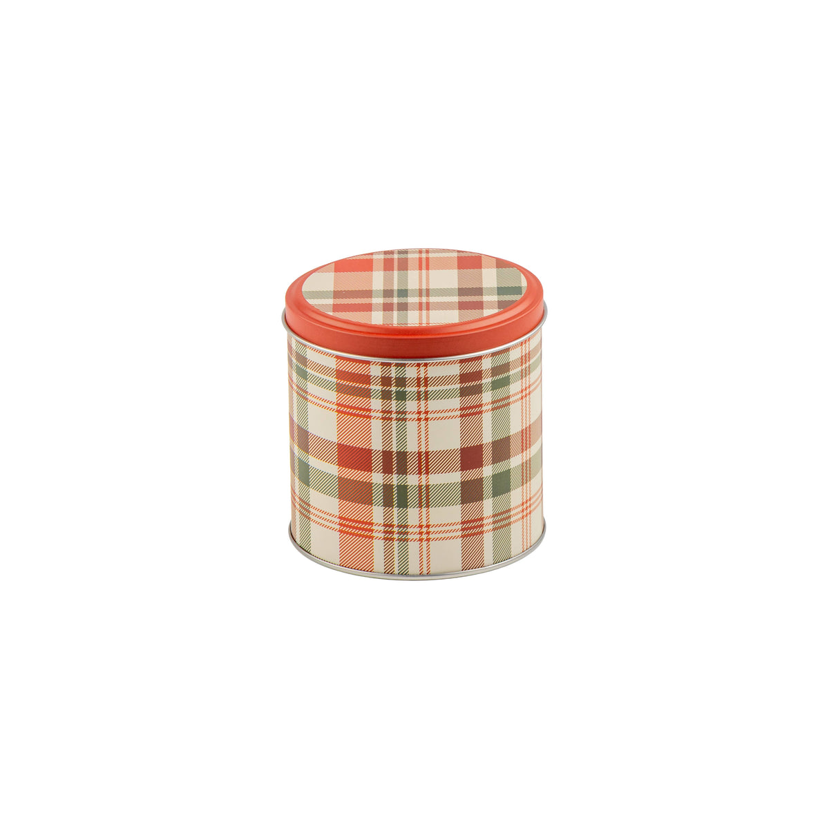 Small Classic Plaid Gift Tin