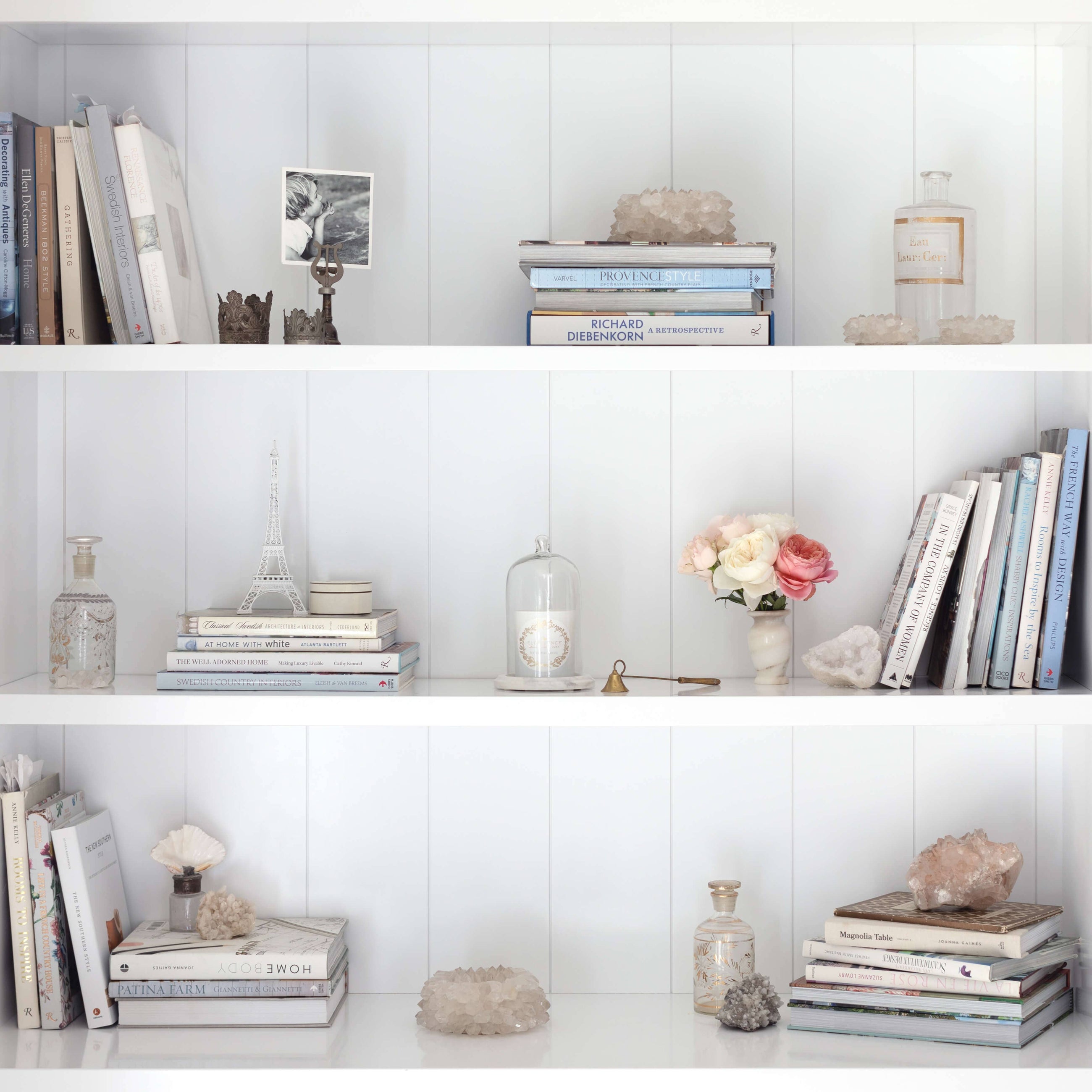 Glass Cloche with Marble Base