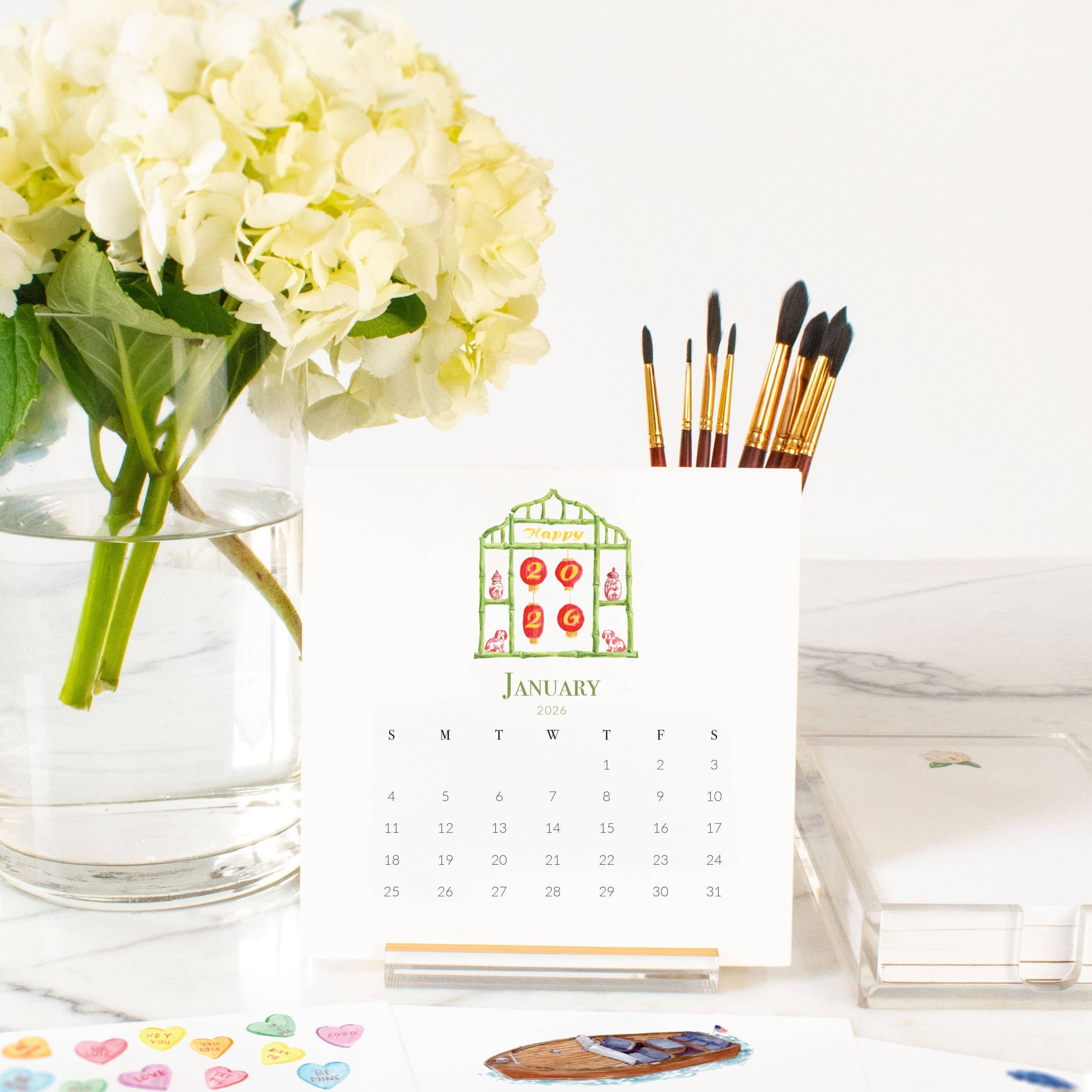 2026 Everyday Calendar by Taylor Paladino