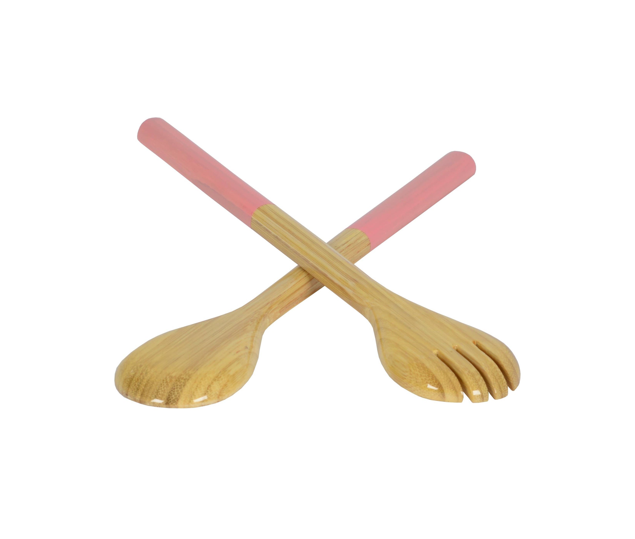 Bamboo 14.7 White Server Set