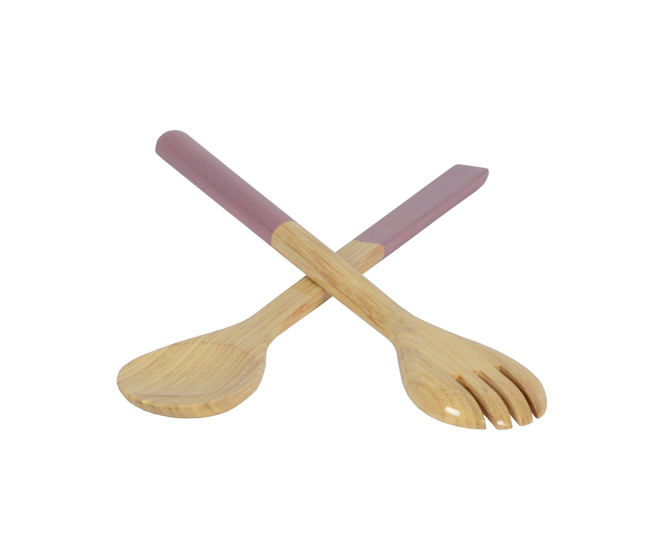 Bamboo 14.7 White Server Set