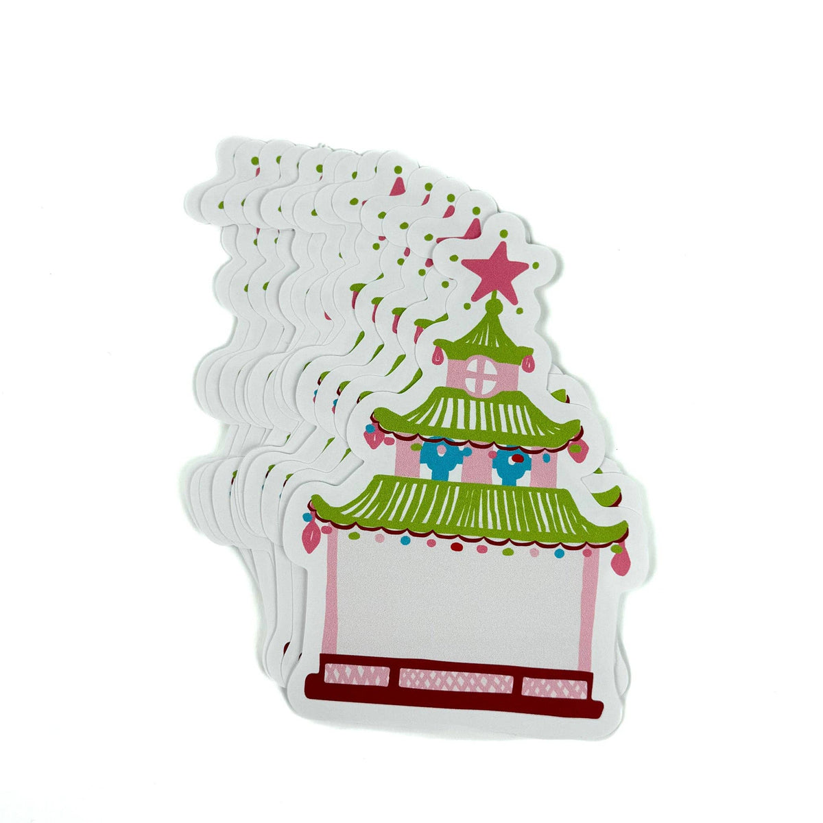 Pagoda Place Cards, Set of 12