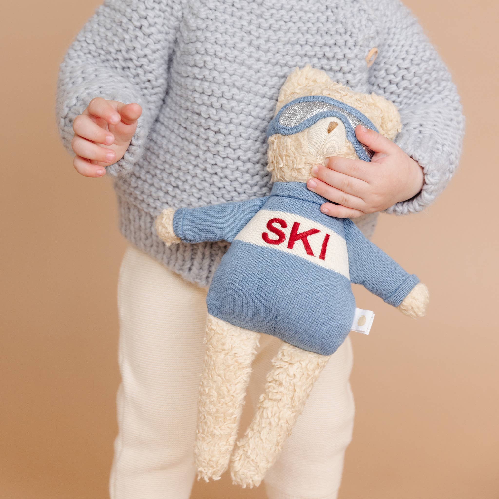 Plush Baby Ski Bear