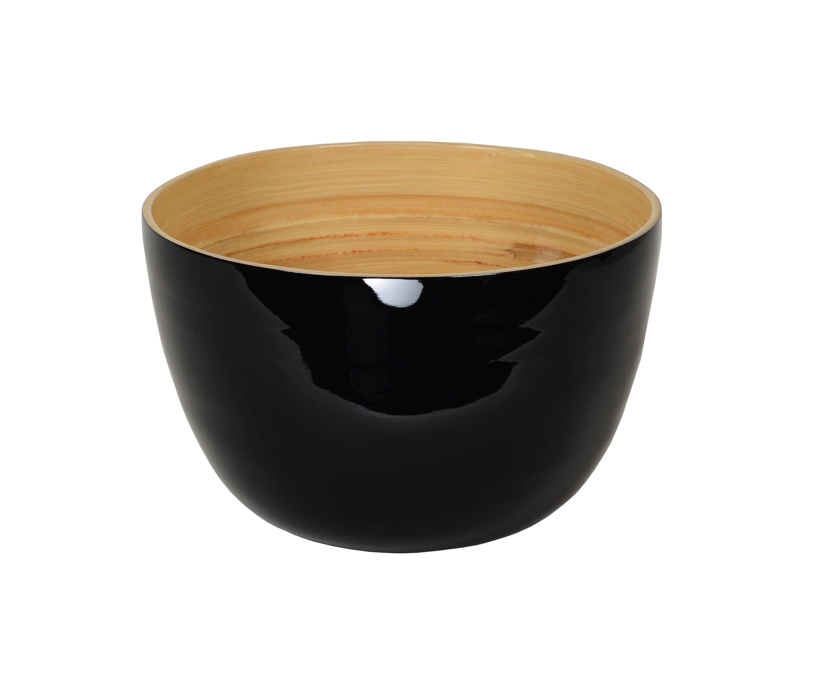 Bamboo Serving Bowl: White