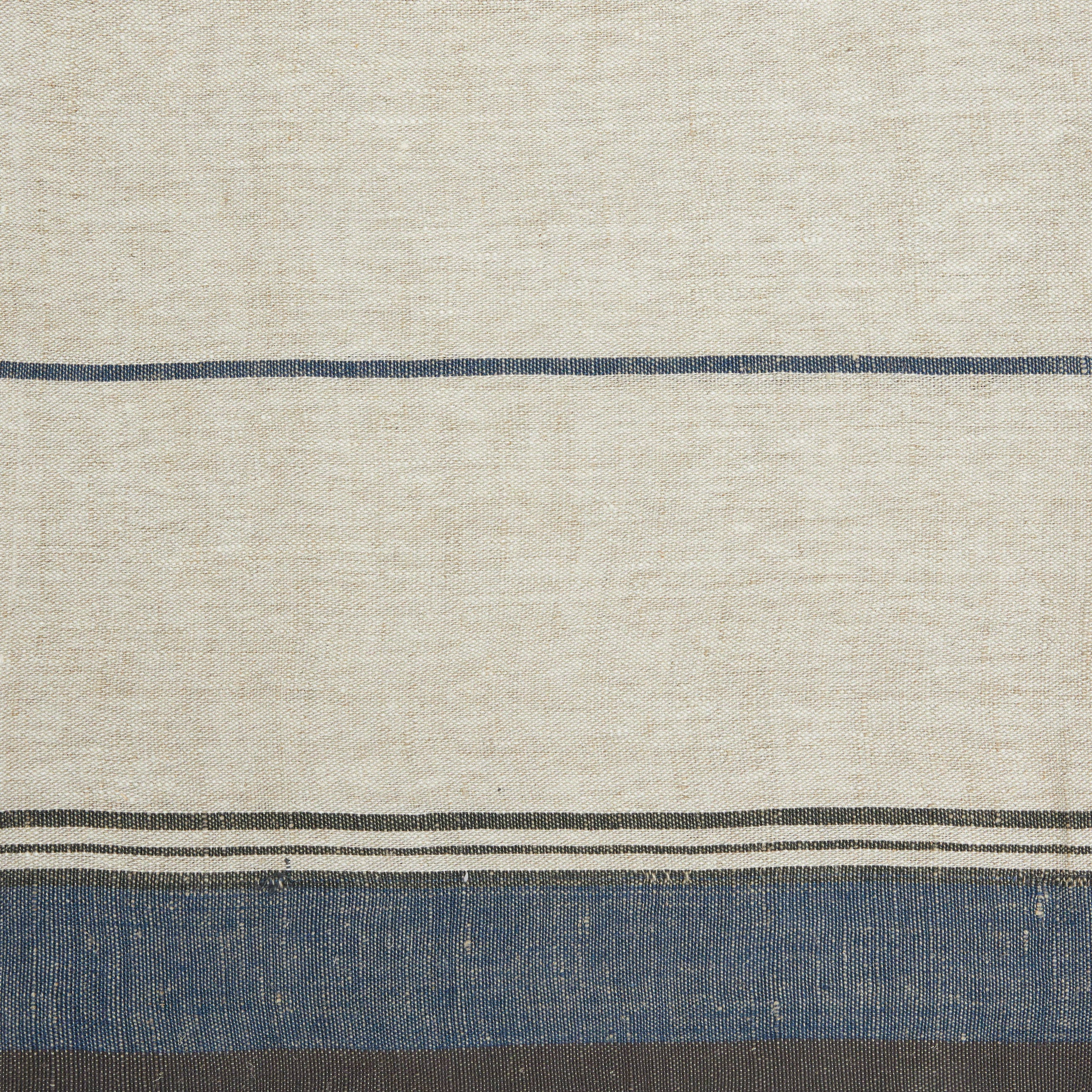 Eze 60x60" Tablecloth, Natural & Blue