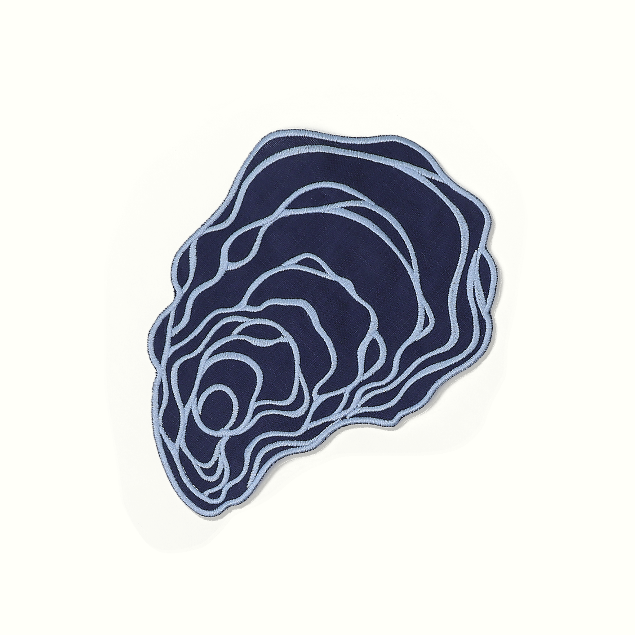 Oyster Cocktail Napkins, Set of 4