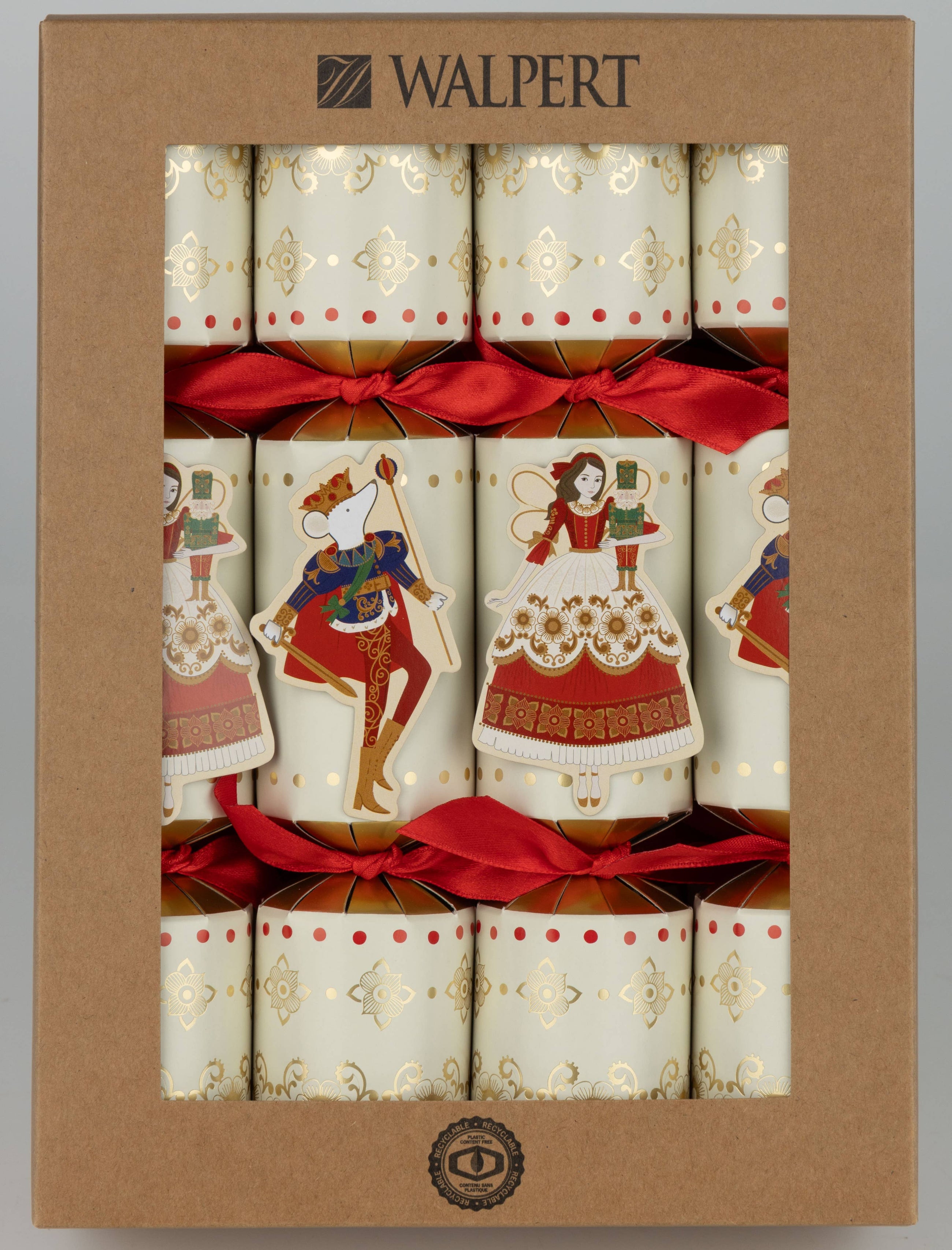 Nutcracker Crackers, Set of 8