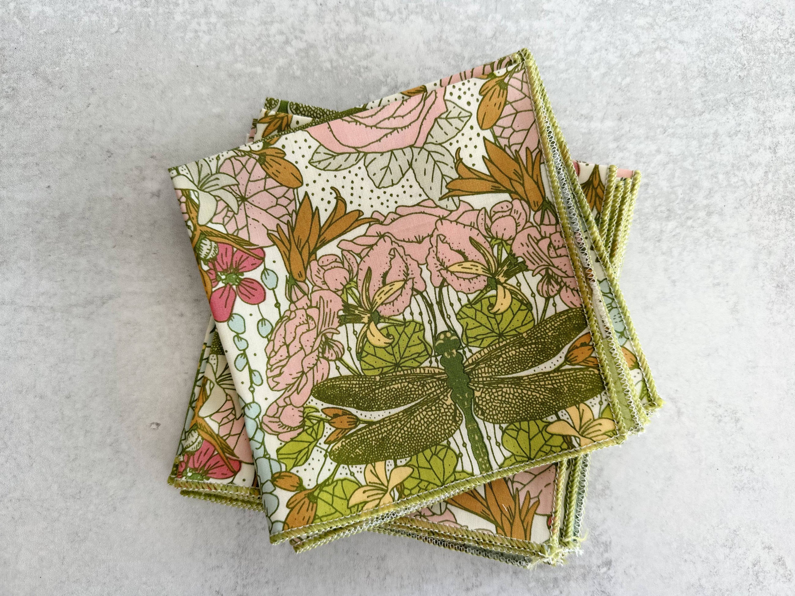 Dragonfly Garden Napkin