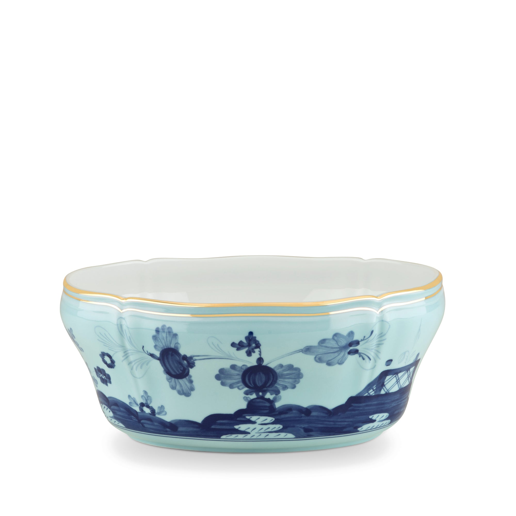 Iris Oval Serving Bowl