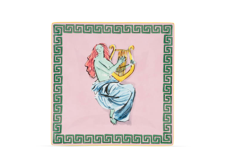 Il Viaggio Di Nettuno Square Plate