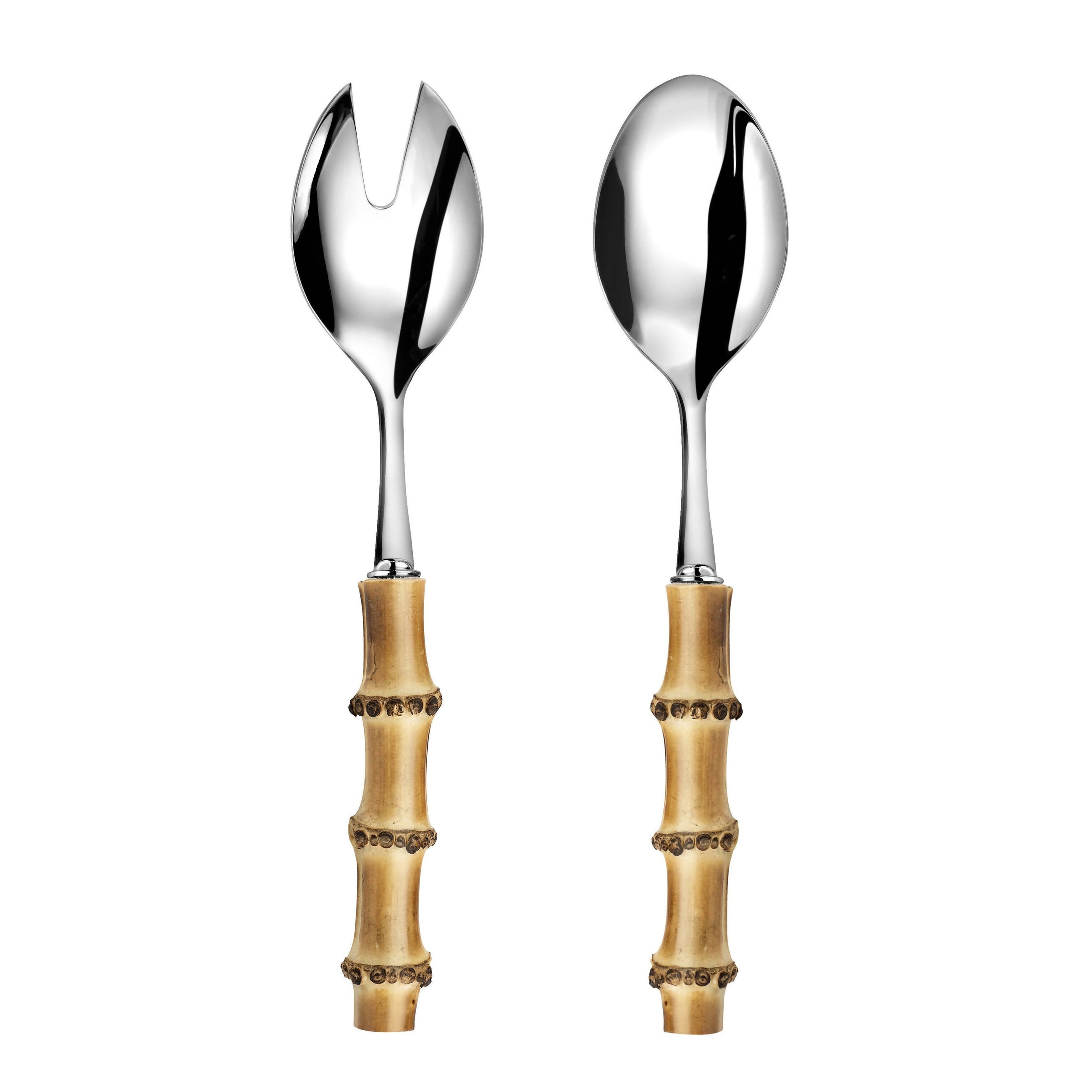 Bamboo Salad Serving Set