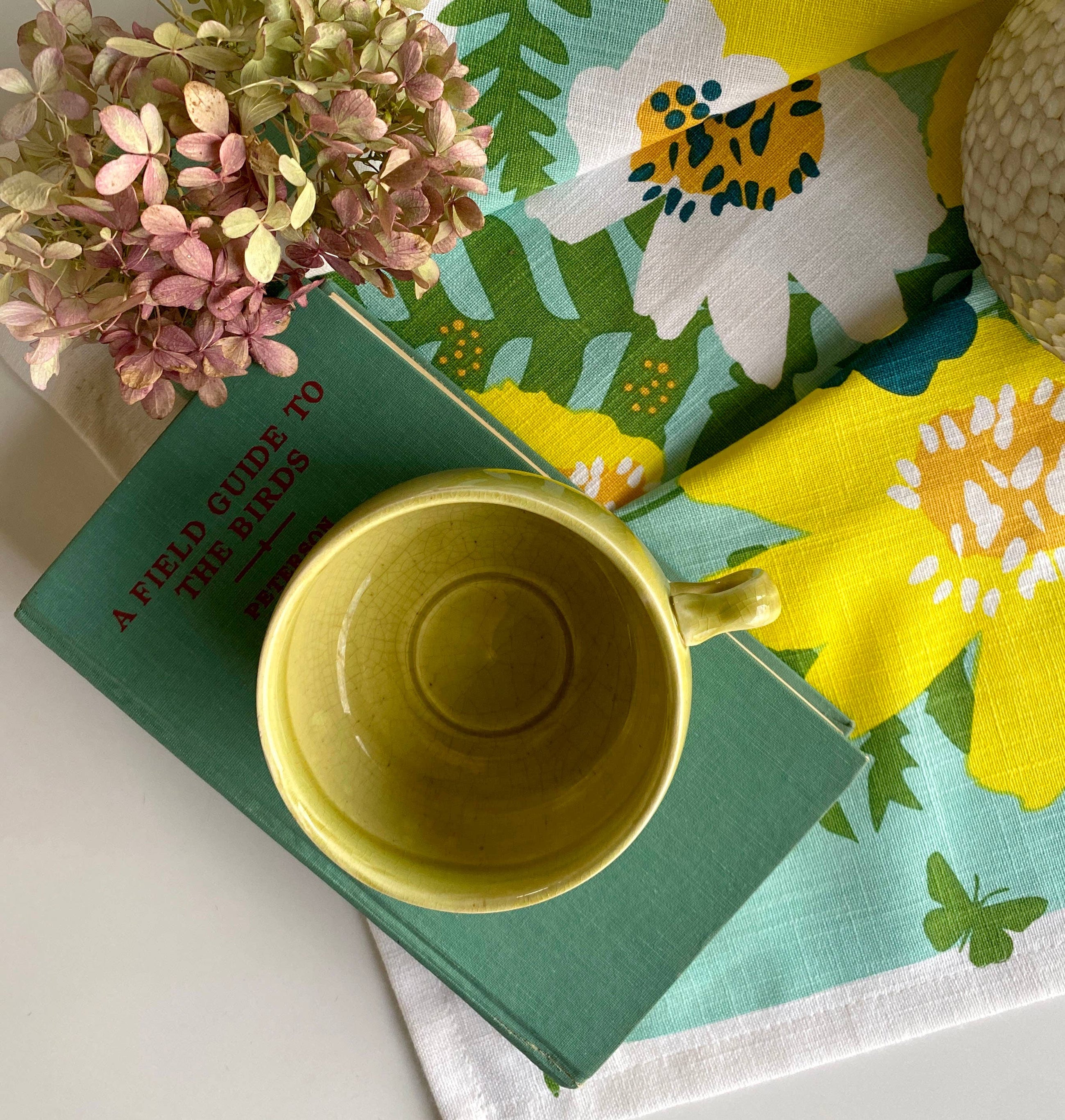 Fern & Flowers Tea Towel