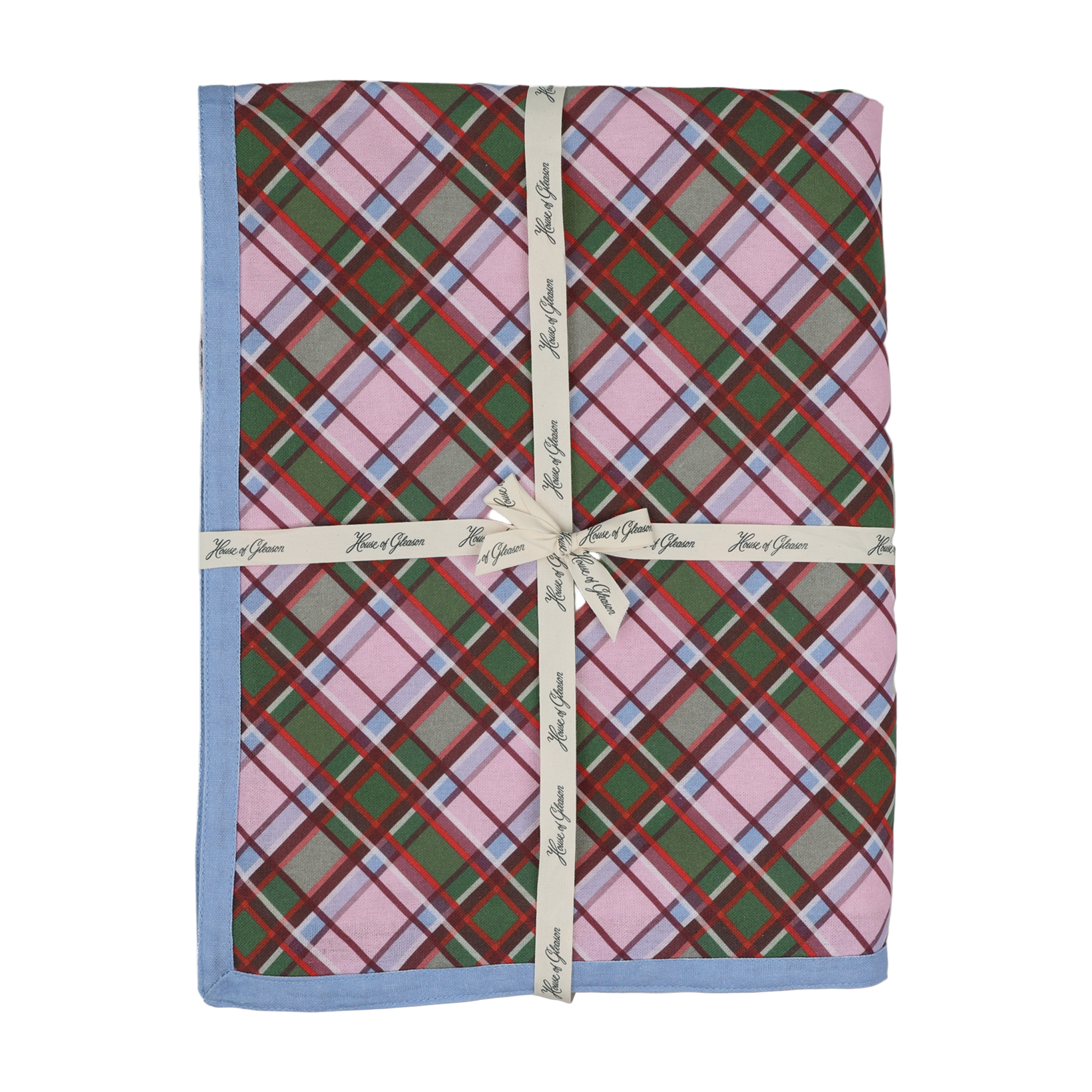 Holiday Plaid 54x54" Tablecloth Square