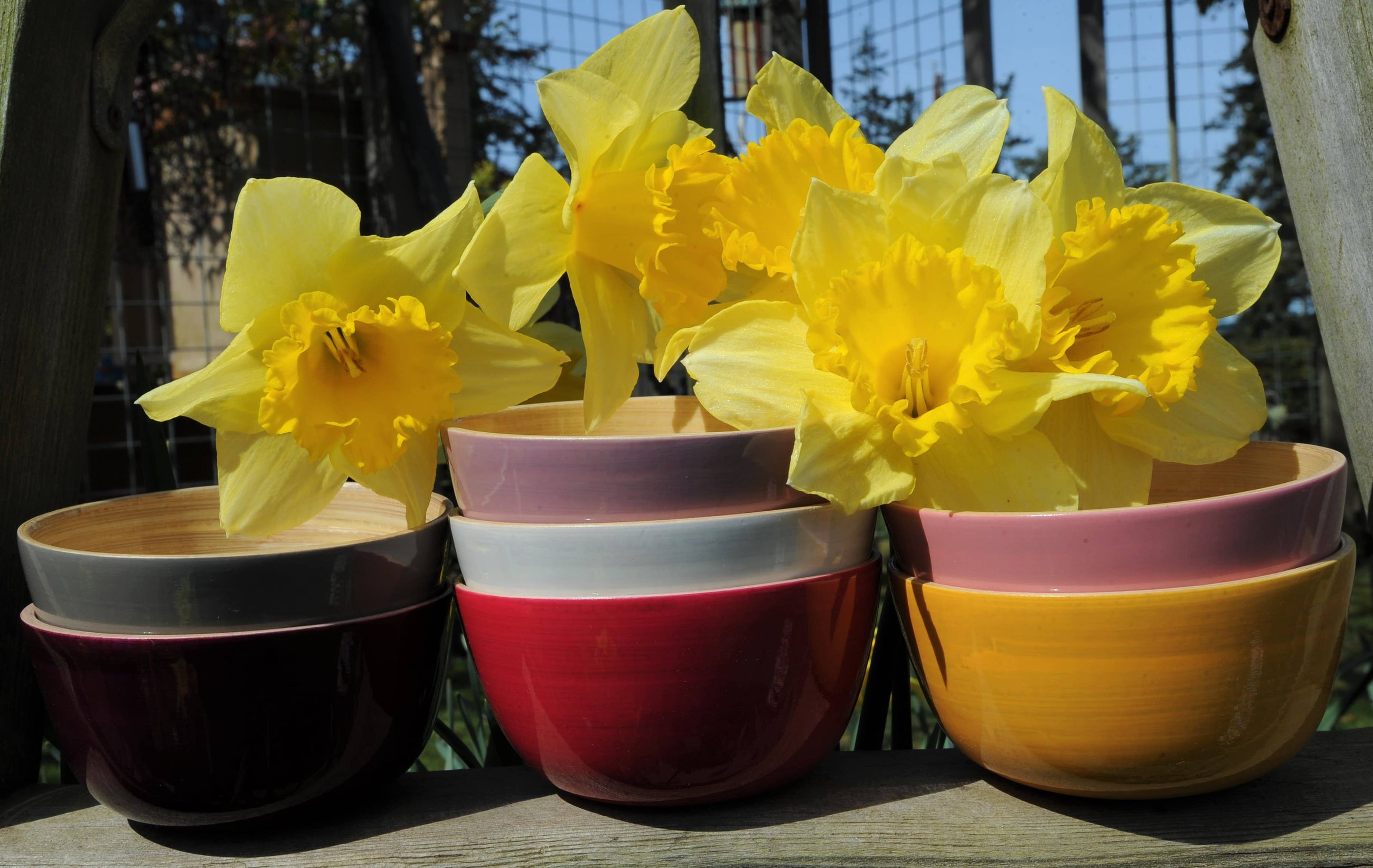 Bamboo Mini Bowl: Ice Blue