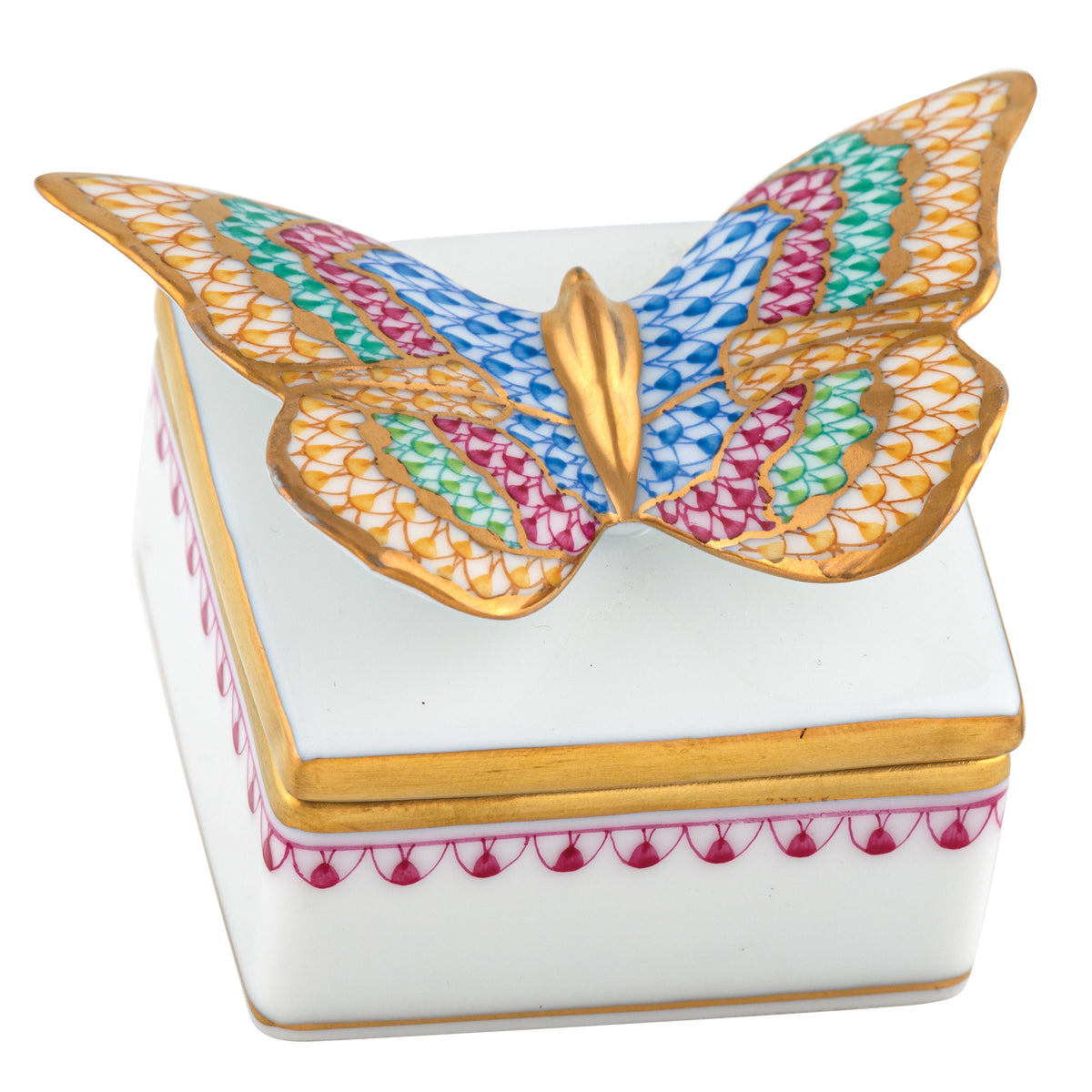 Herend Butterfly Box