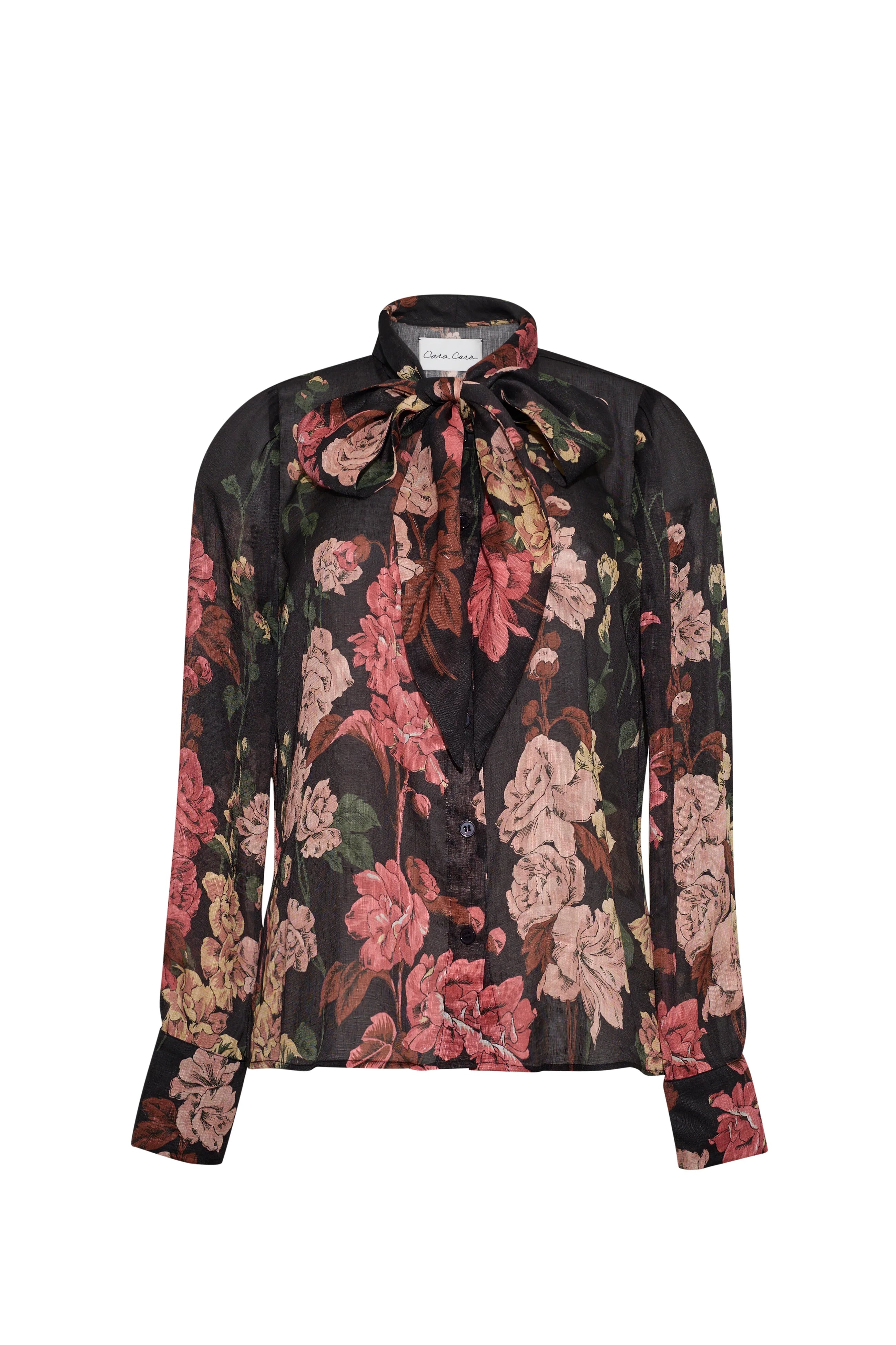Chili Black Meadows Blouse by Cara Cara