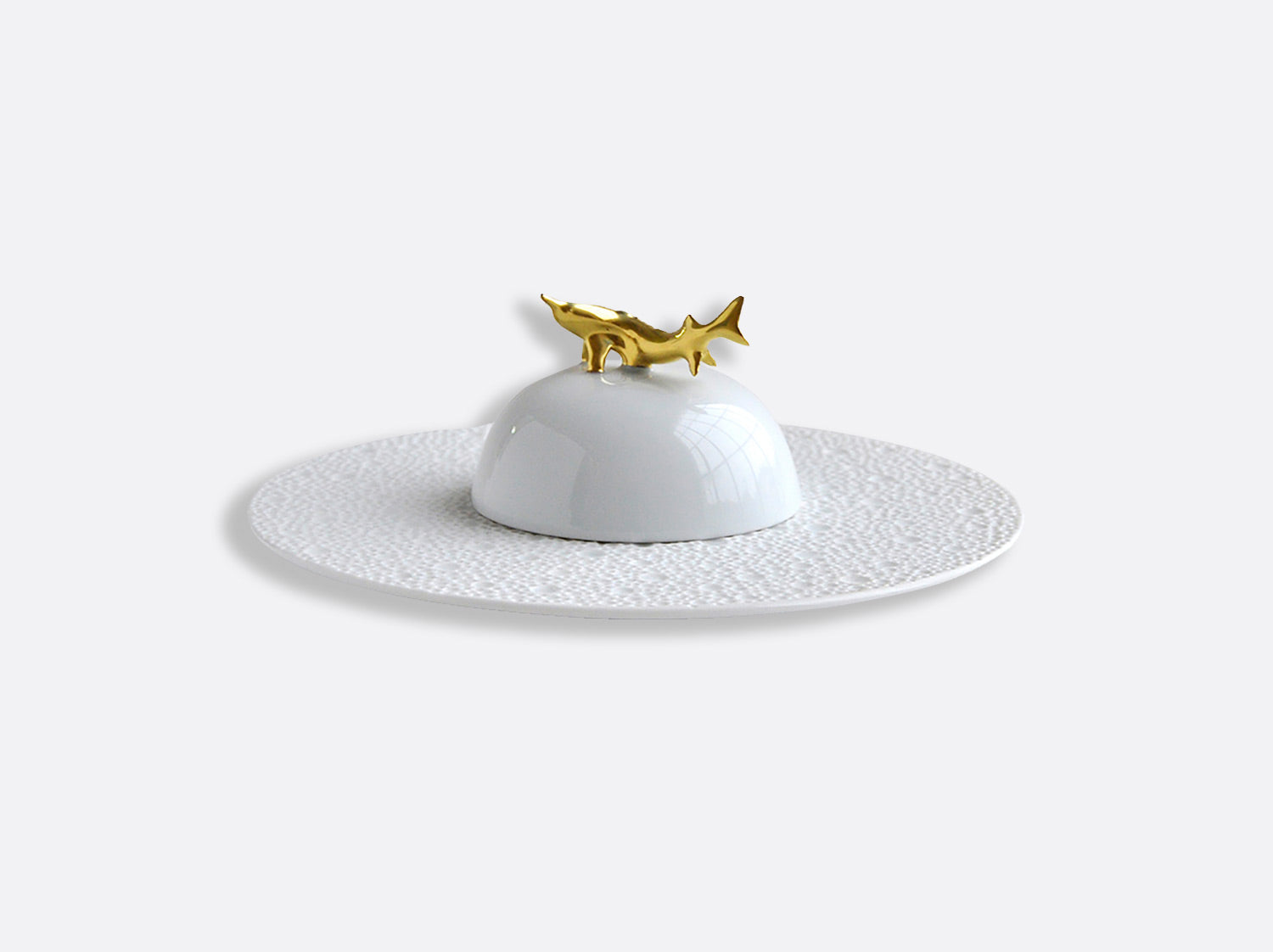 Écume Caviar Plate & Bell Covert, Gift Set