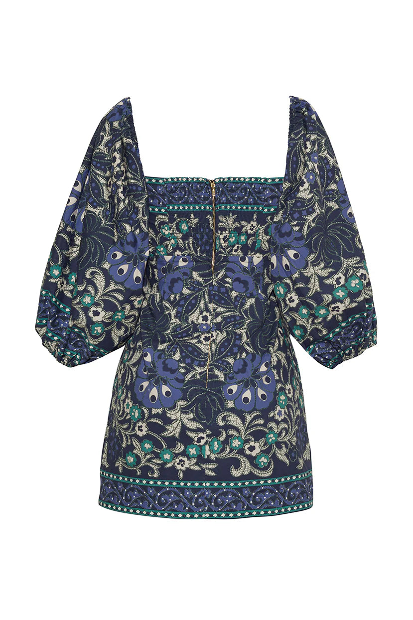 Montauk Dress, Blue Bogata