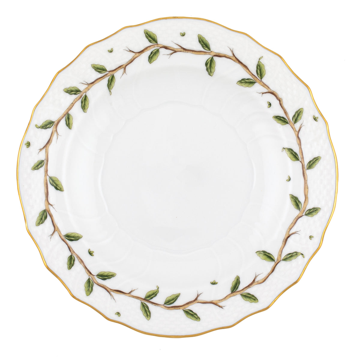 Herend Rothschilds Garden Salad Plate, 7.5D