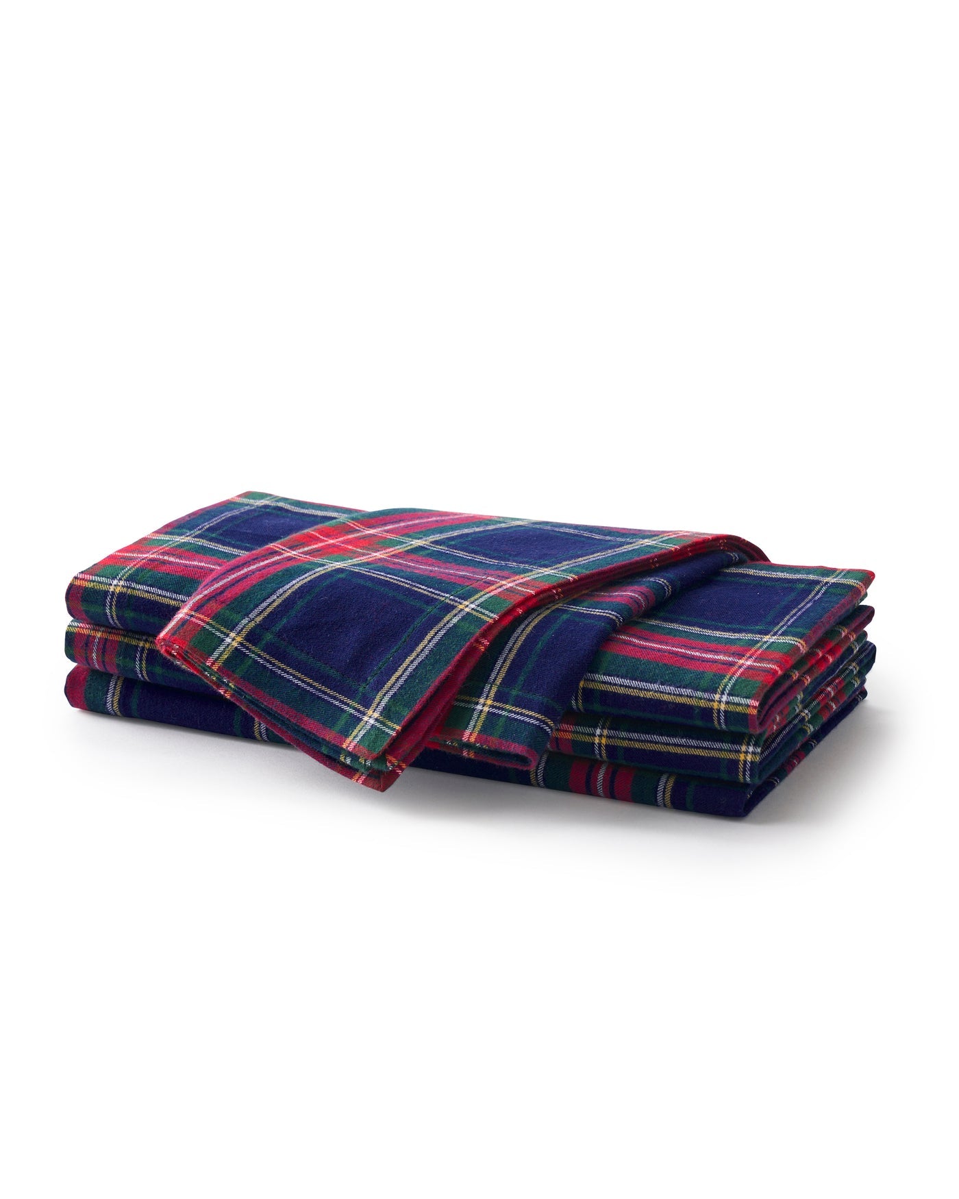Navy Tartan S/4 Napkins