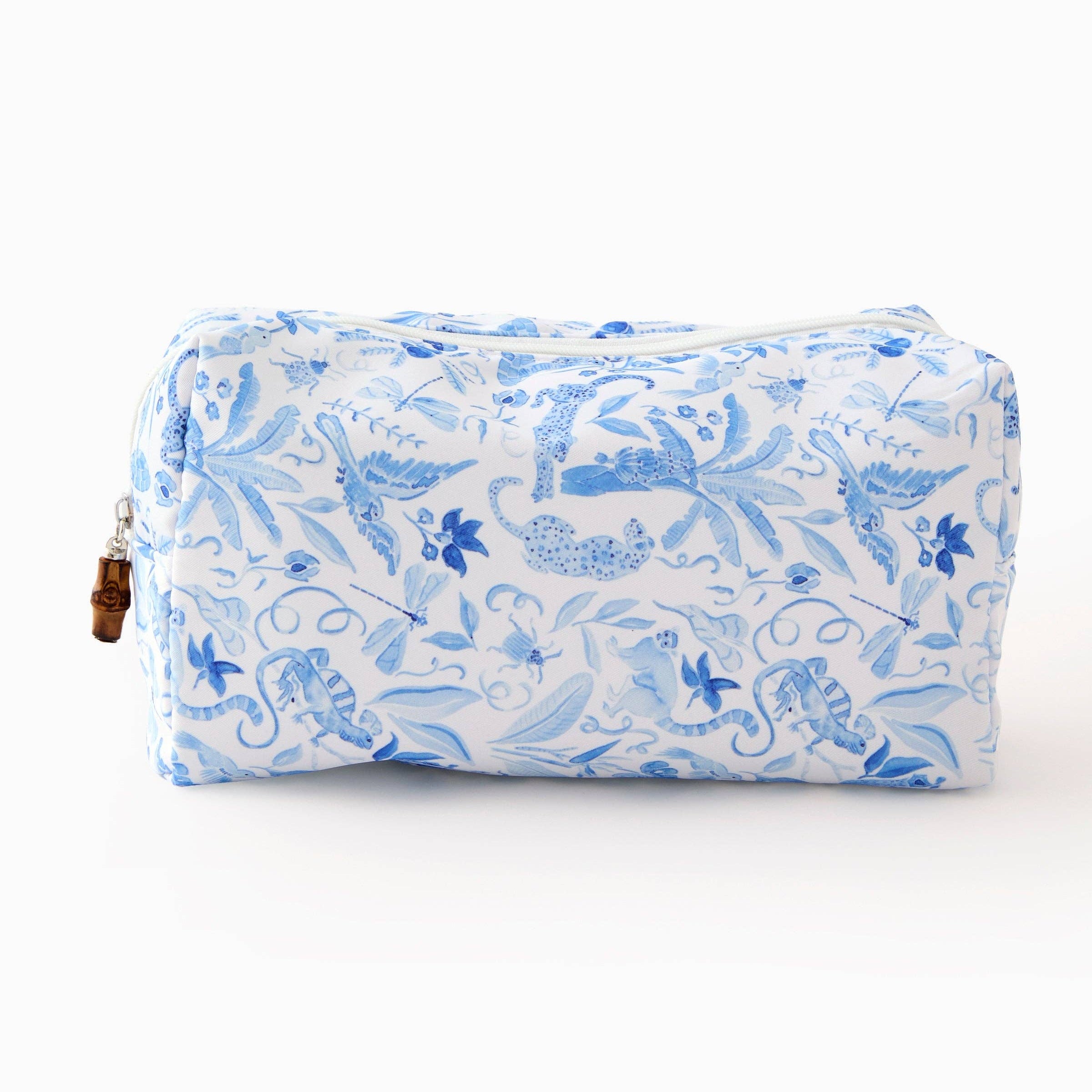 Amazon Blue Tile Storage Bag x Catherine Cartie Collab