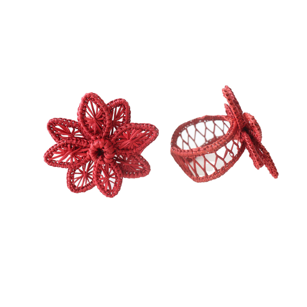 Poinsettia Napkin Ring