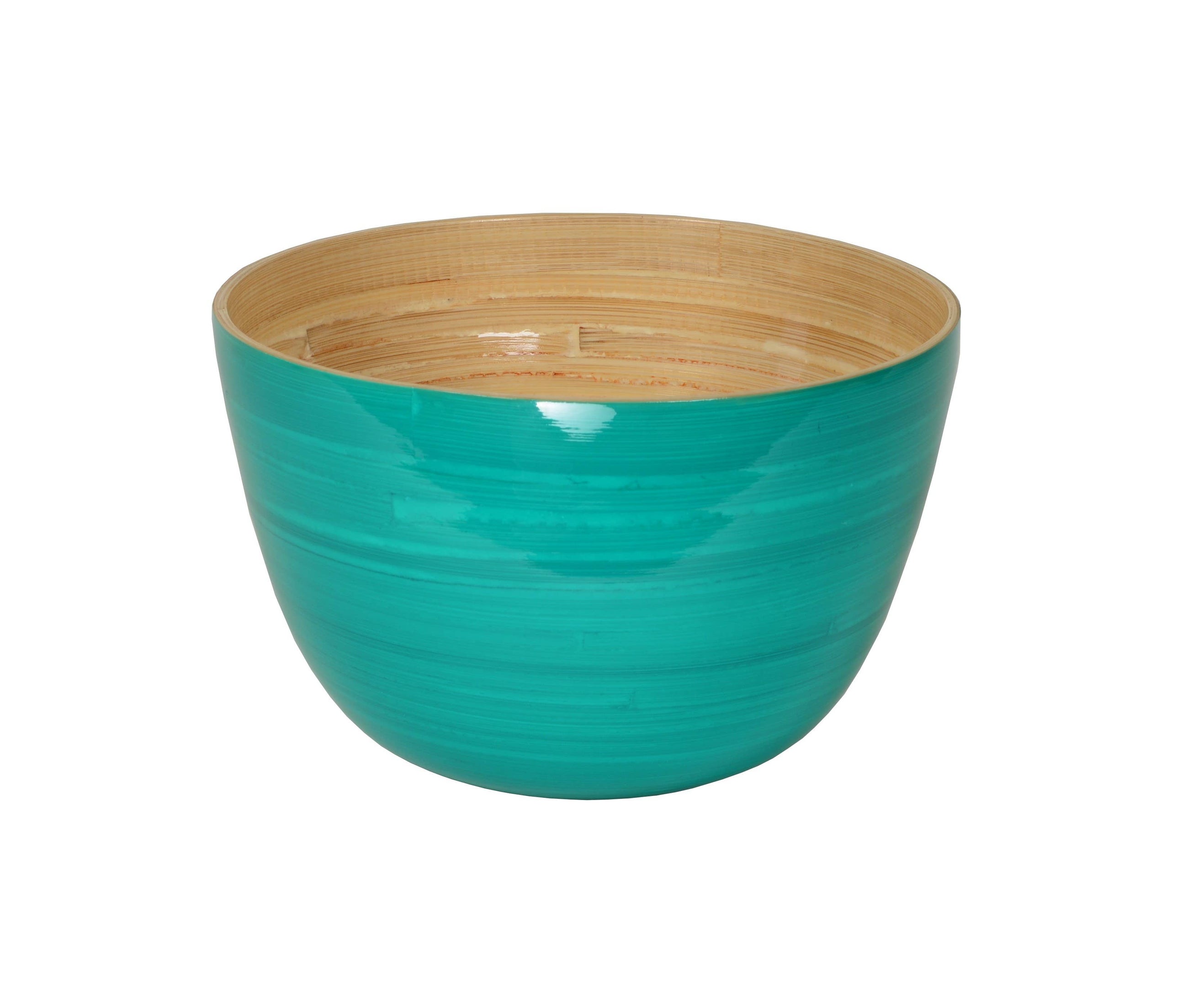 Bamboo Serving Bowl: White