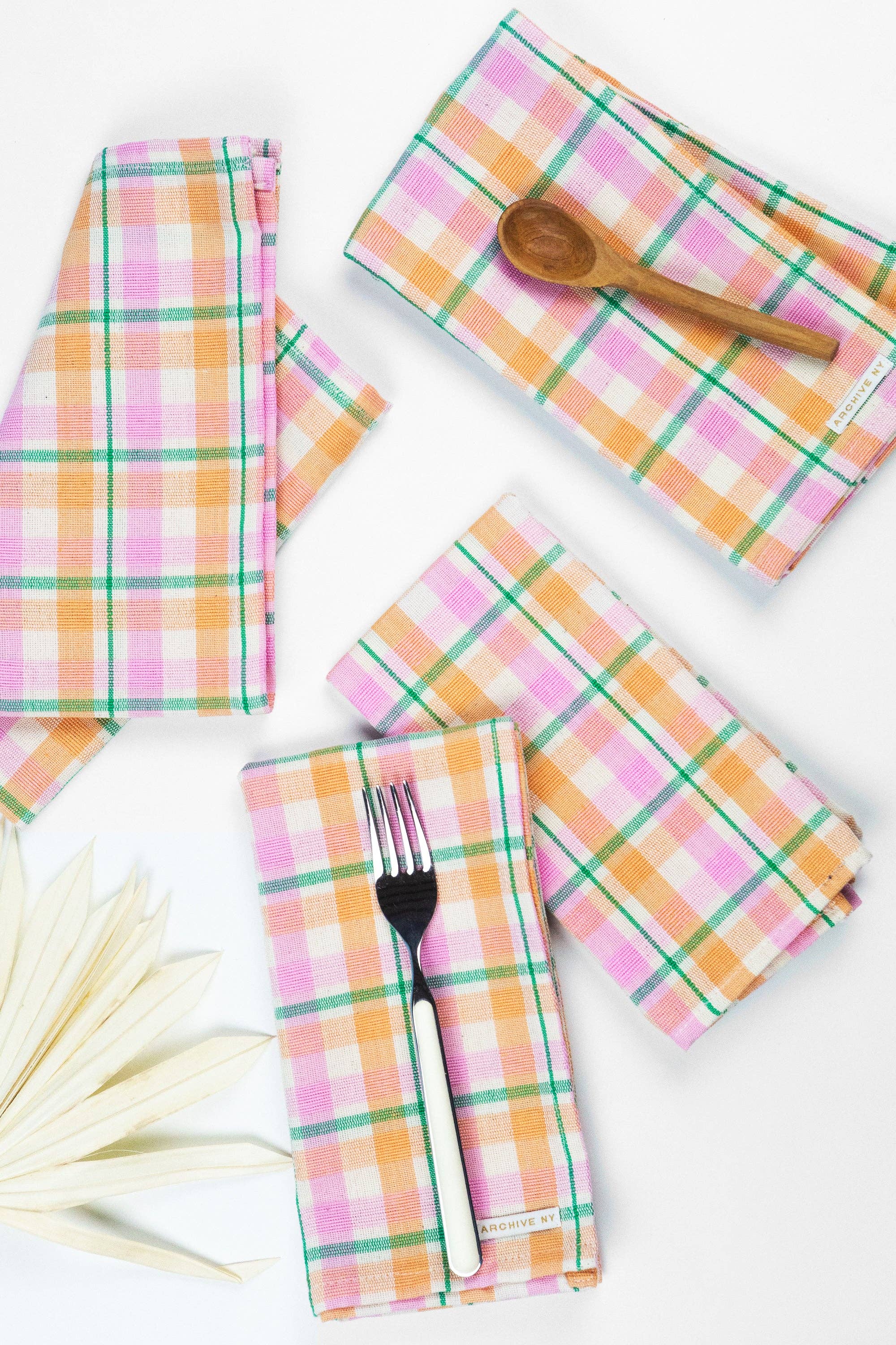 Marguerite Plaid Napkin