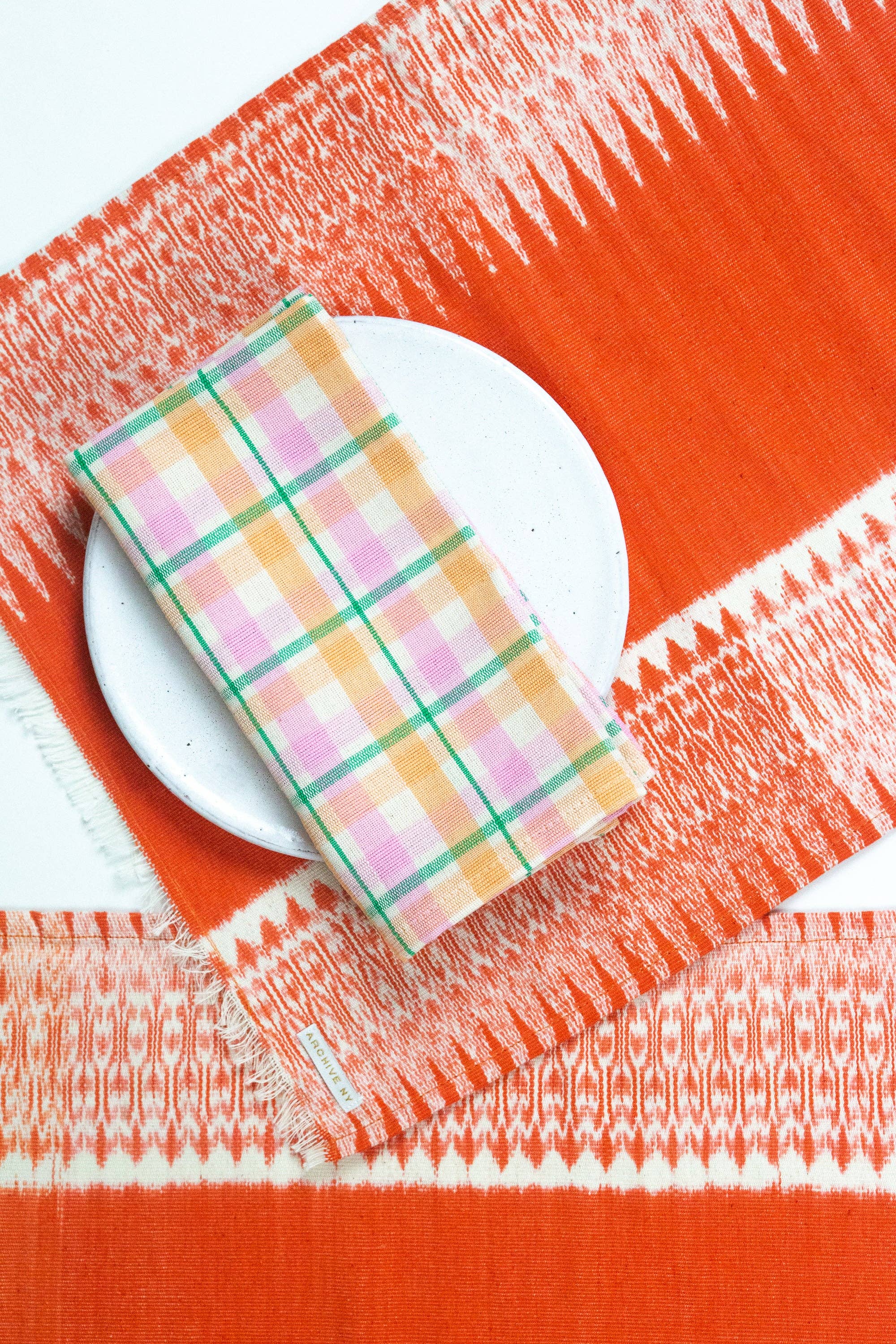 Marguerite Plaid Napkin