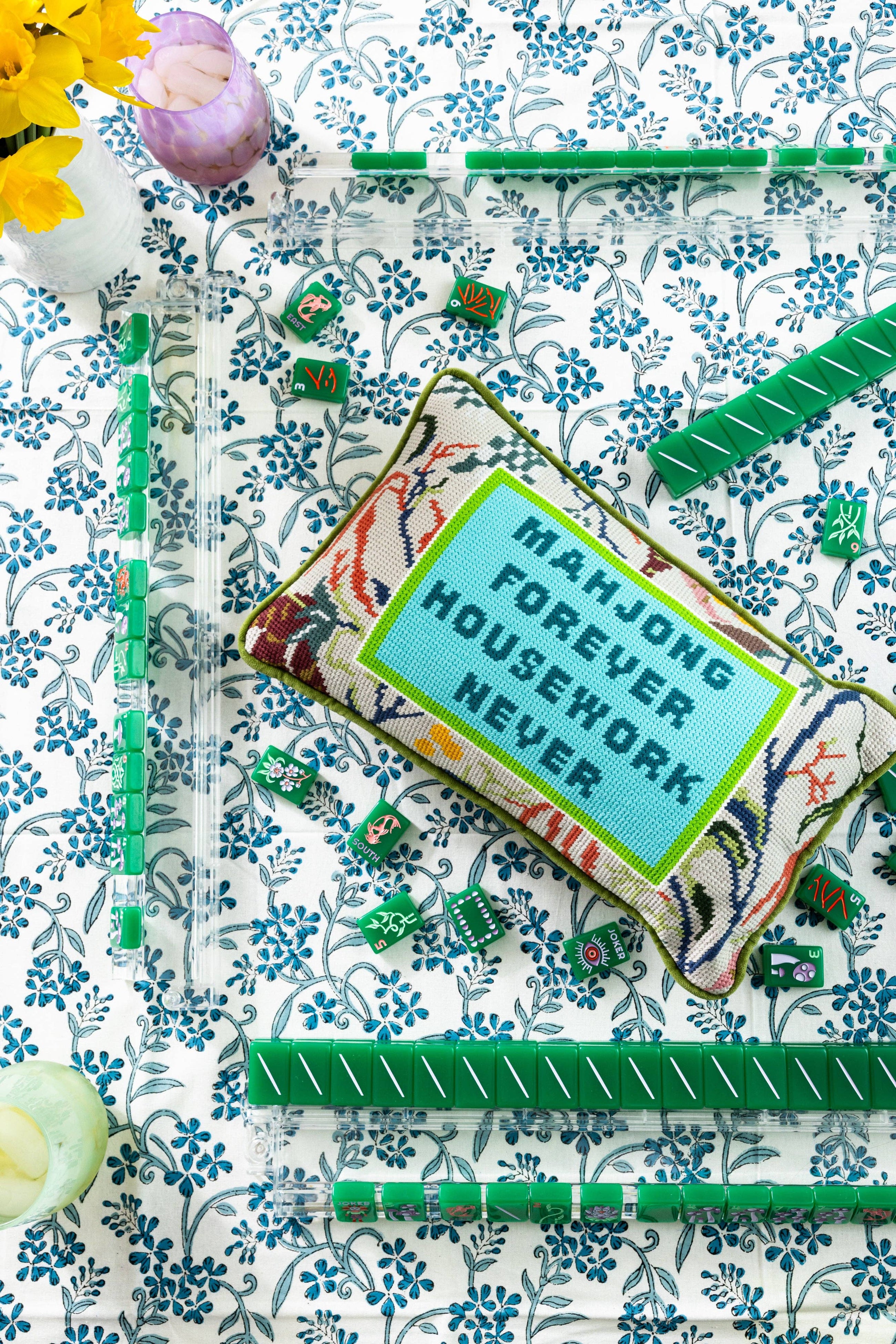 Sanibel Sea Blue 60x60" Square