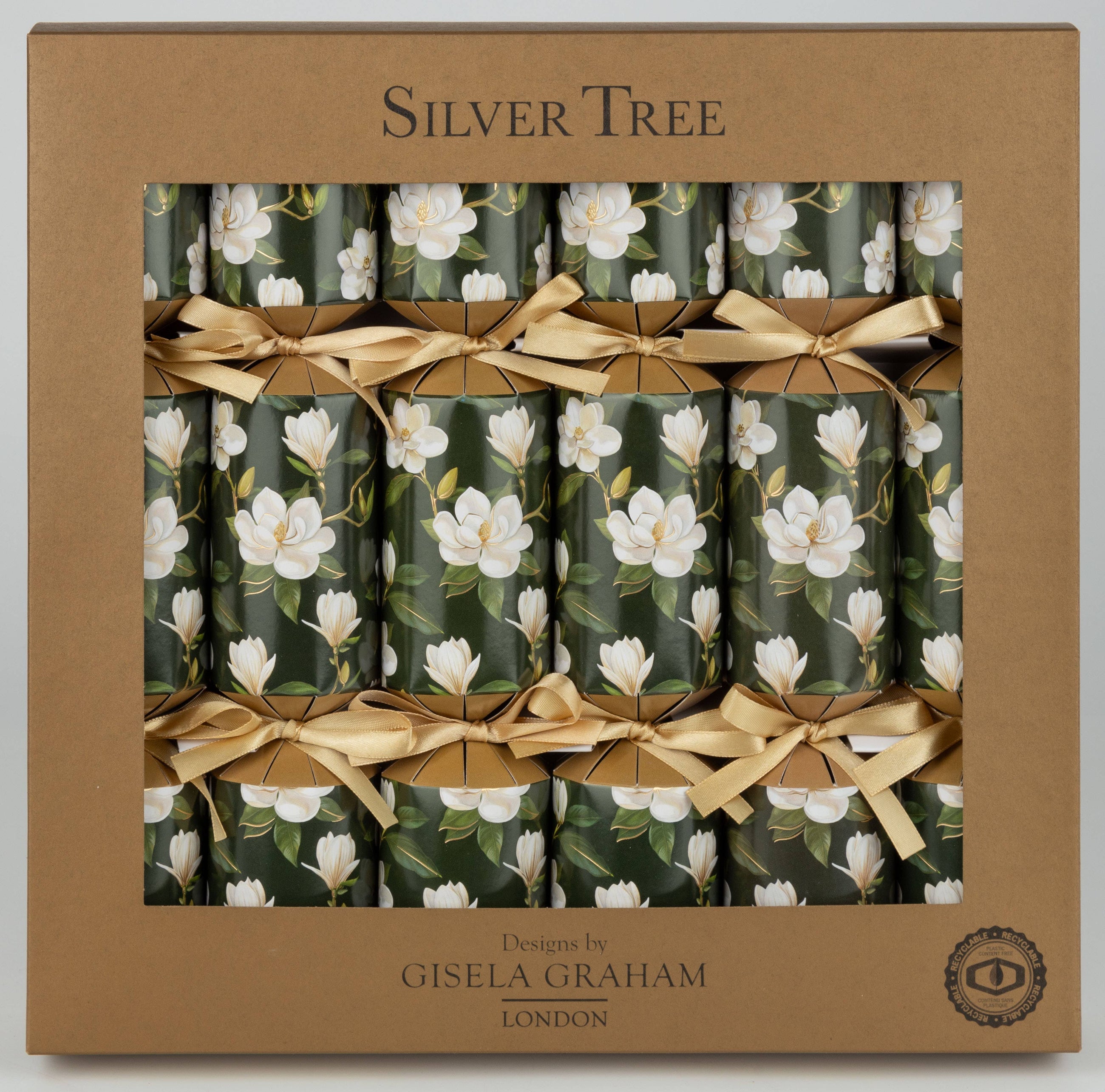 Magnolia Crackers, Set of 6