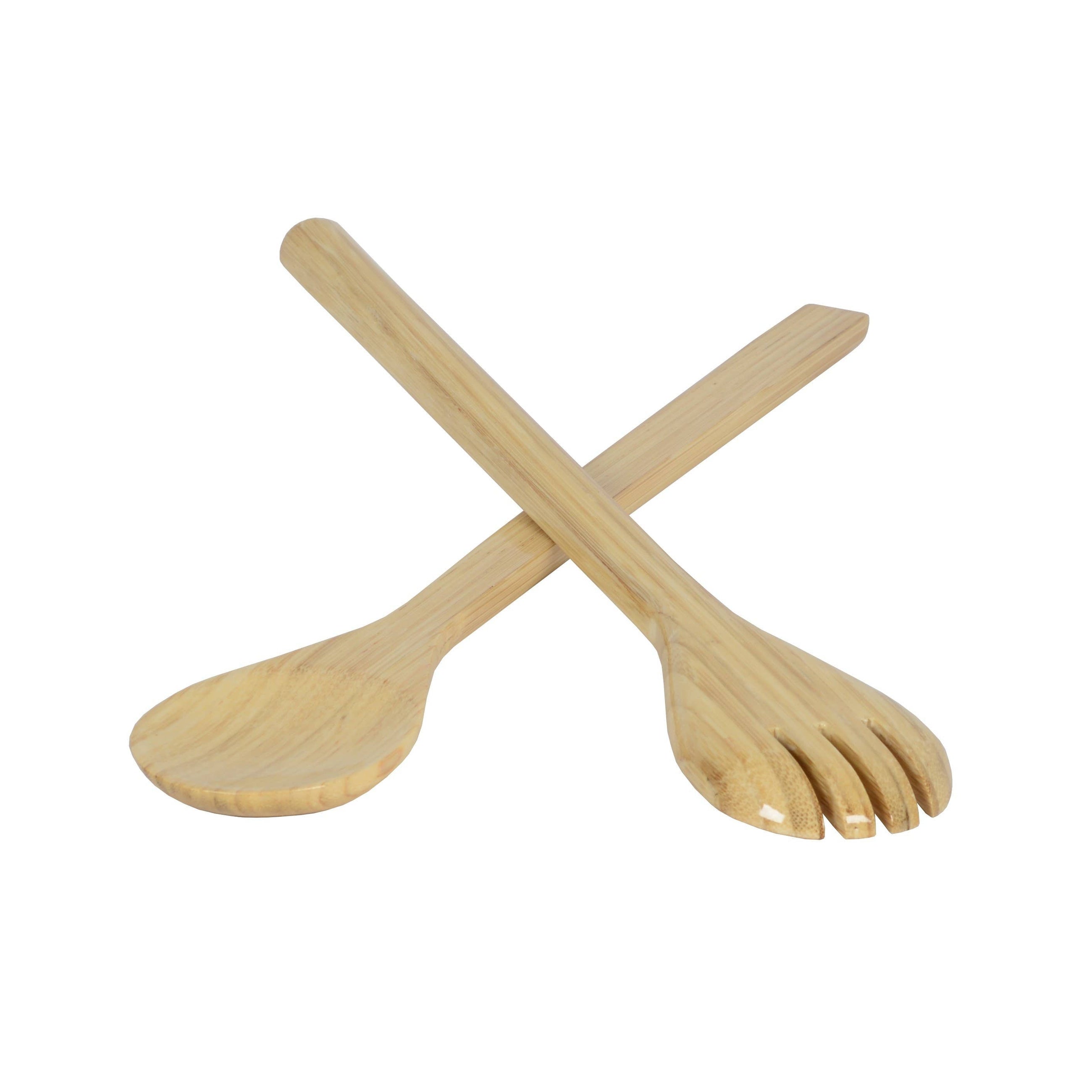 Bamboo 14.6" Natural Server Set