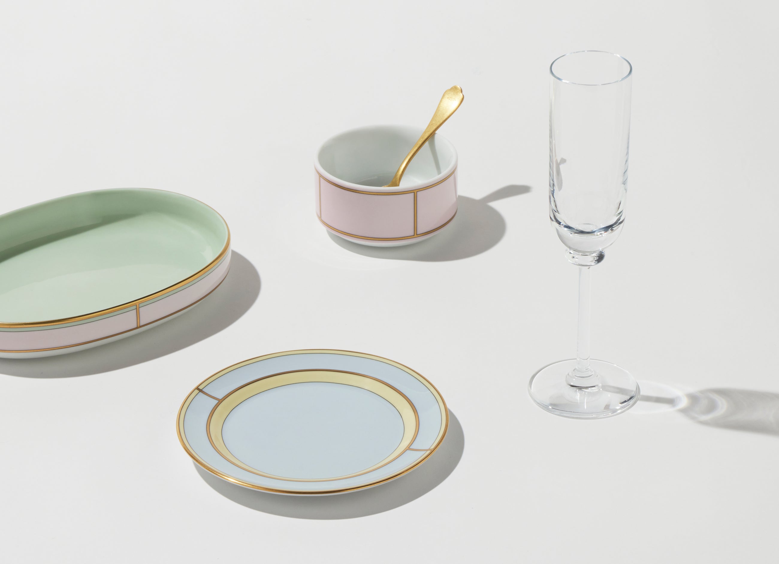 Celeste Saucer/Bread Plate