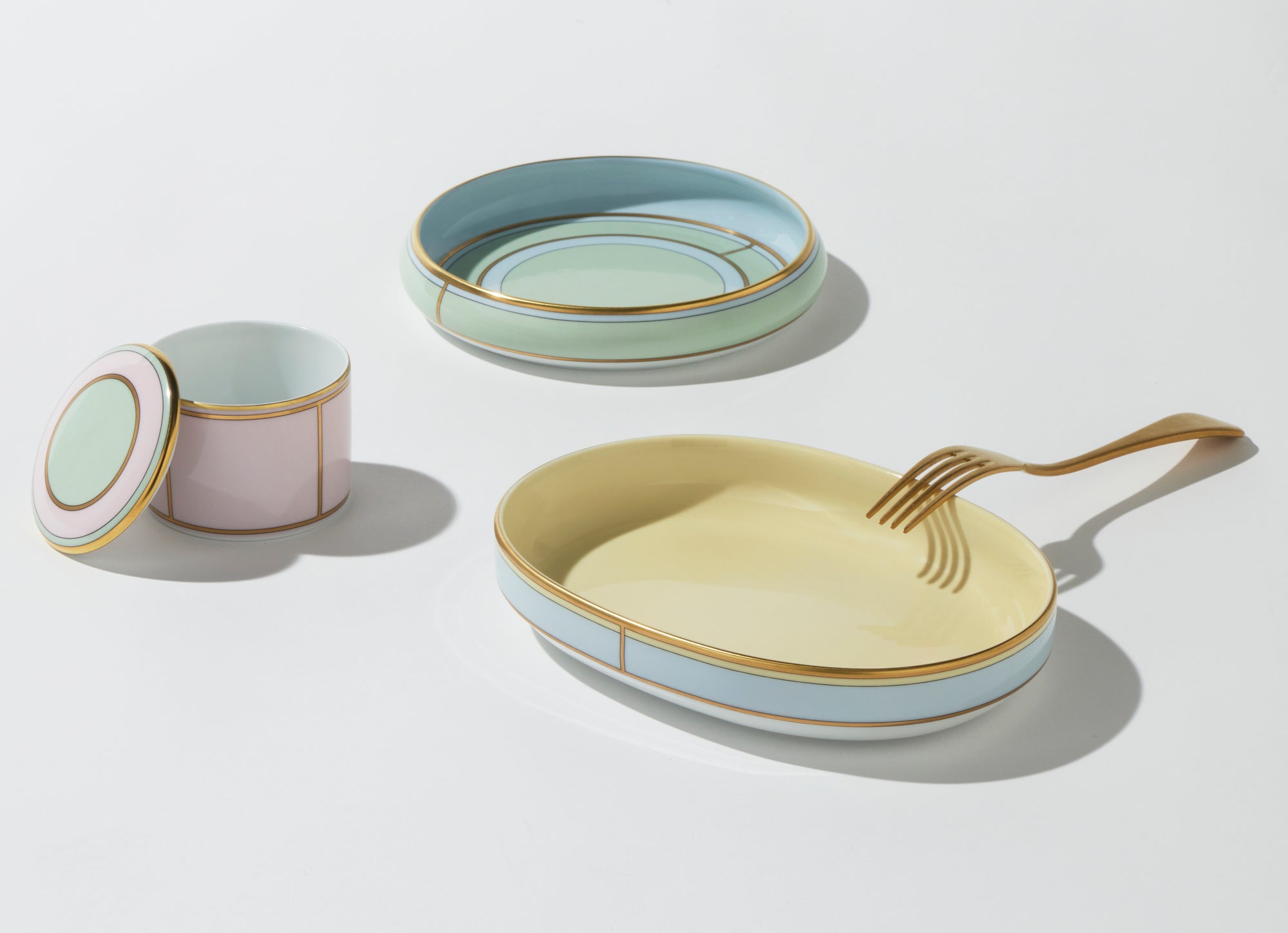 Celeste Pickle Dish