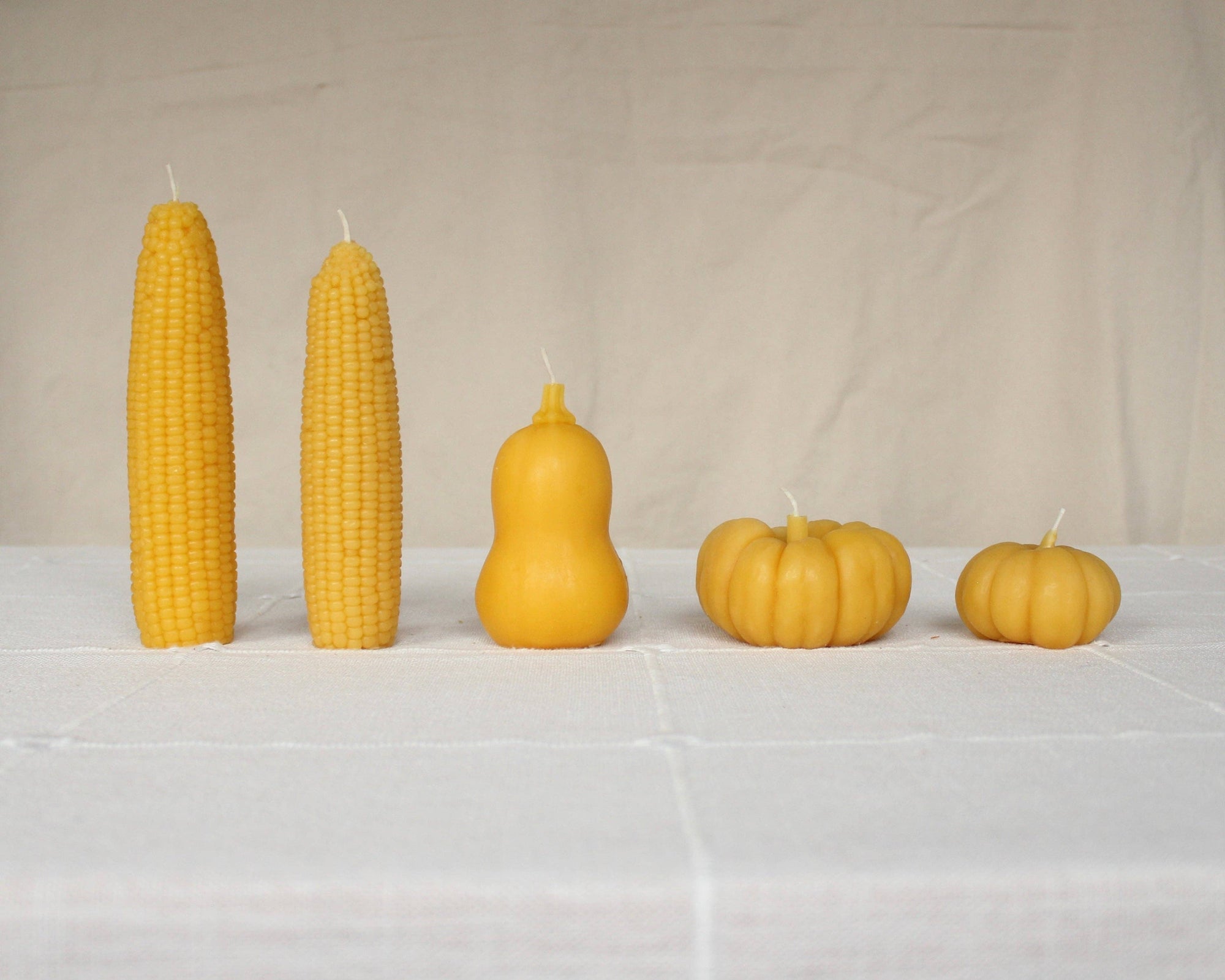 Squash Beeswax Candle